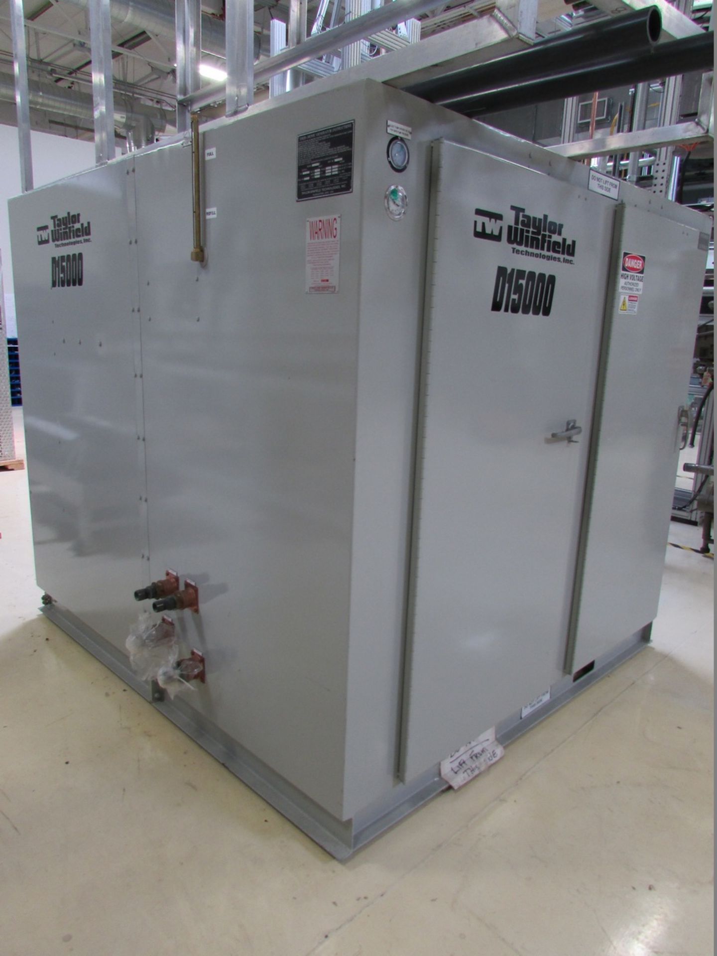 Taylor Winfield Technologies D15000 Induction Generator 480V 470A 390KVA 60Hz 3PH Input, 150KW 3- - Image 4 of 28