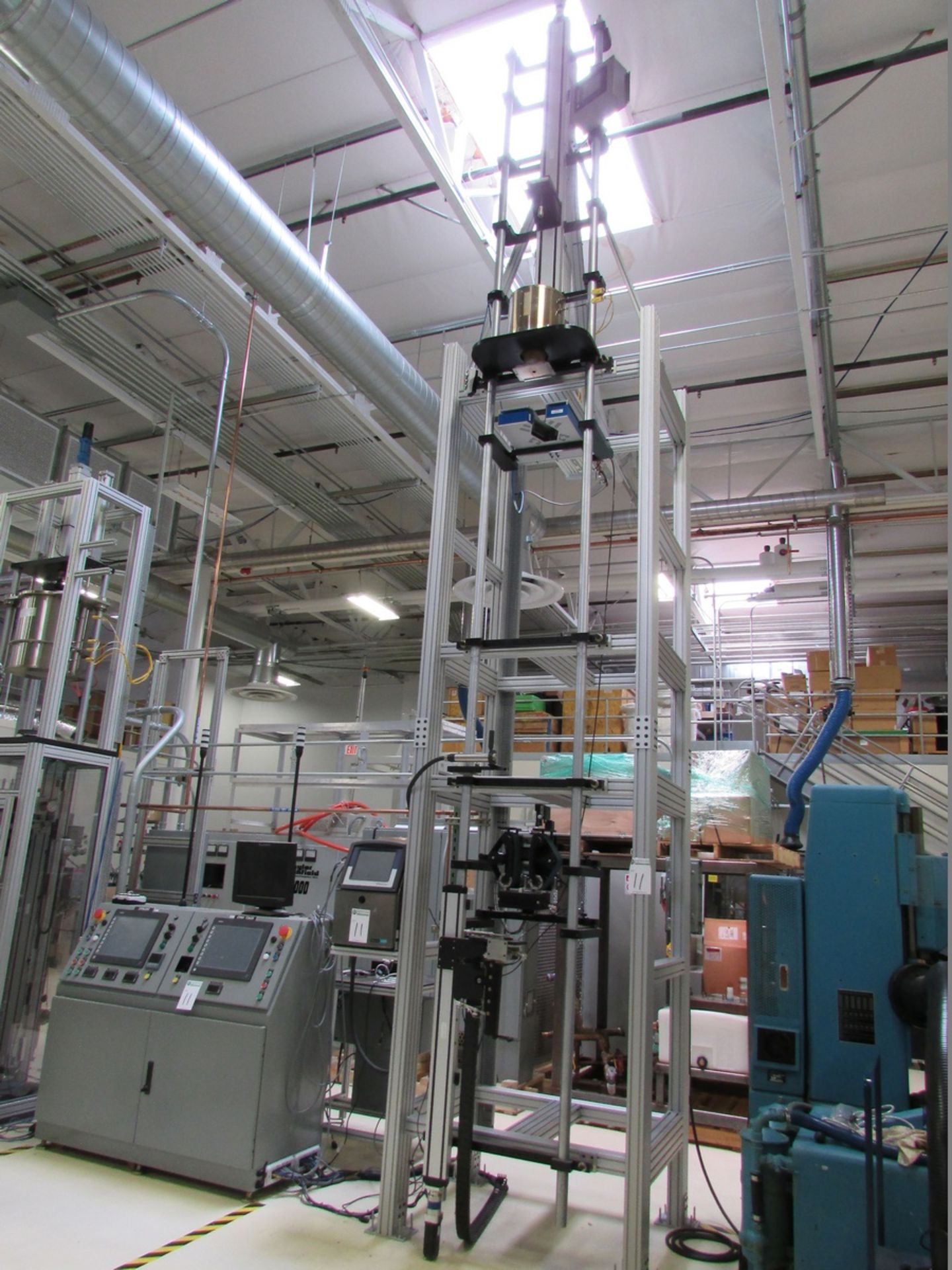 Advantek Engineering 1850Kg Rod, Tube and Ribbon Glass Extrusion Tower and Fiber Optic Draw Tower - Image 17 of 29