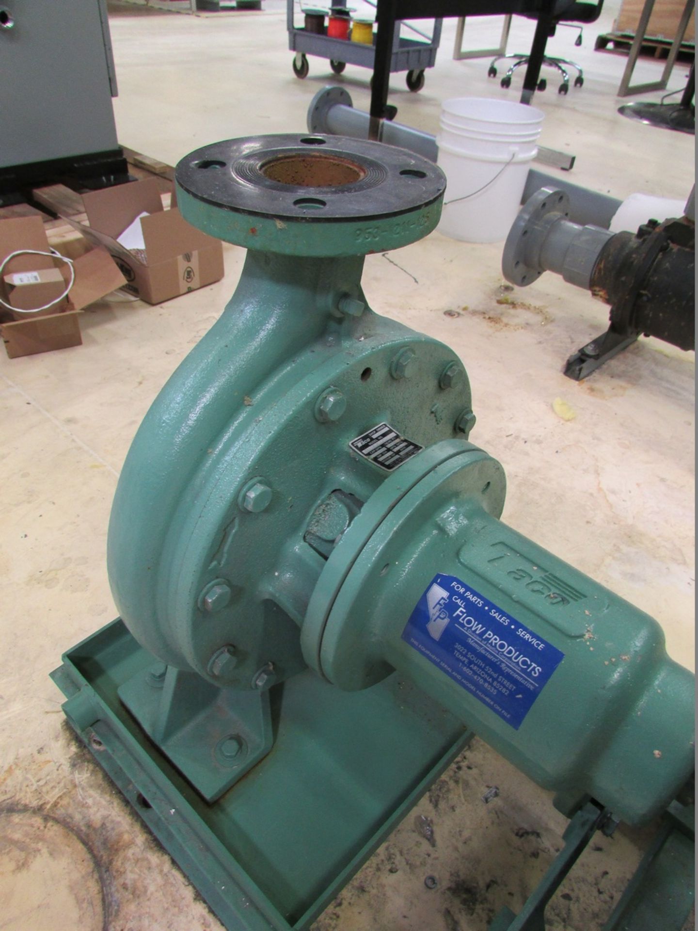 Water Circulation System with (1) 15HP Taco F12511E2HAJ1L0A Electric Pump with 11.25" Impeller, (1) - Image 2 of 6