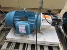 WEG 05036ET3E326TSC-W24 50HP Electric Motor 3550RPM, 230/460V, 112/56A, 60Hz, 3PH with Sauer Danfoss