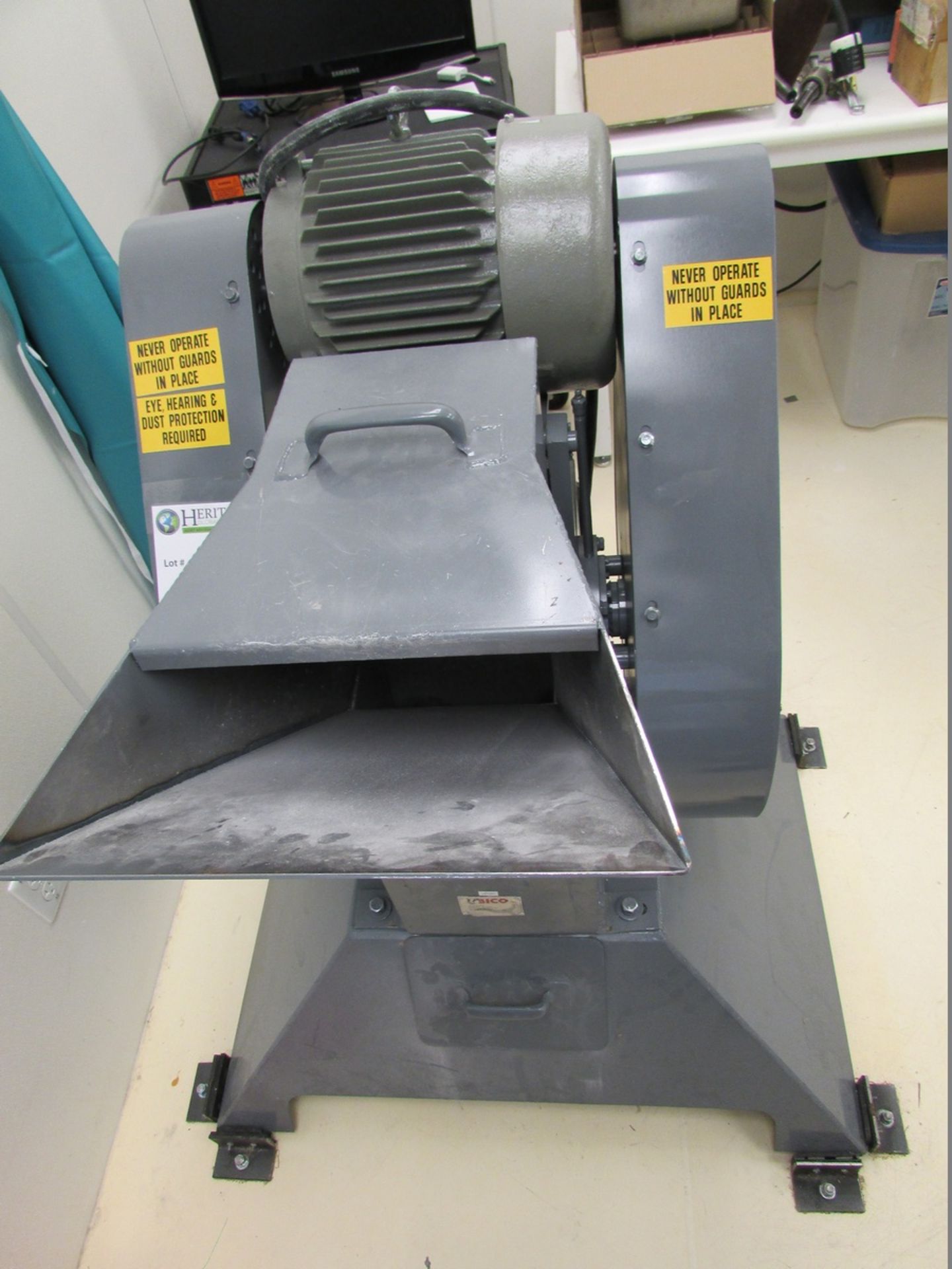 Bico 241-38X5 Badger Jaw Crusher 1300lbs/Hr Cap, 5"x7" Jaw Cap, 1/8"-3/4" Material Reduction - Image 3 of 5