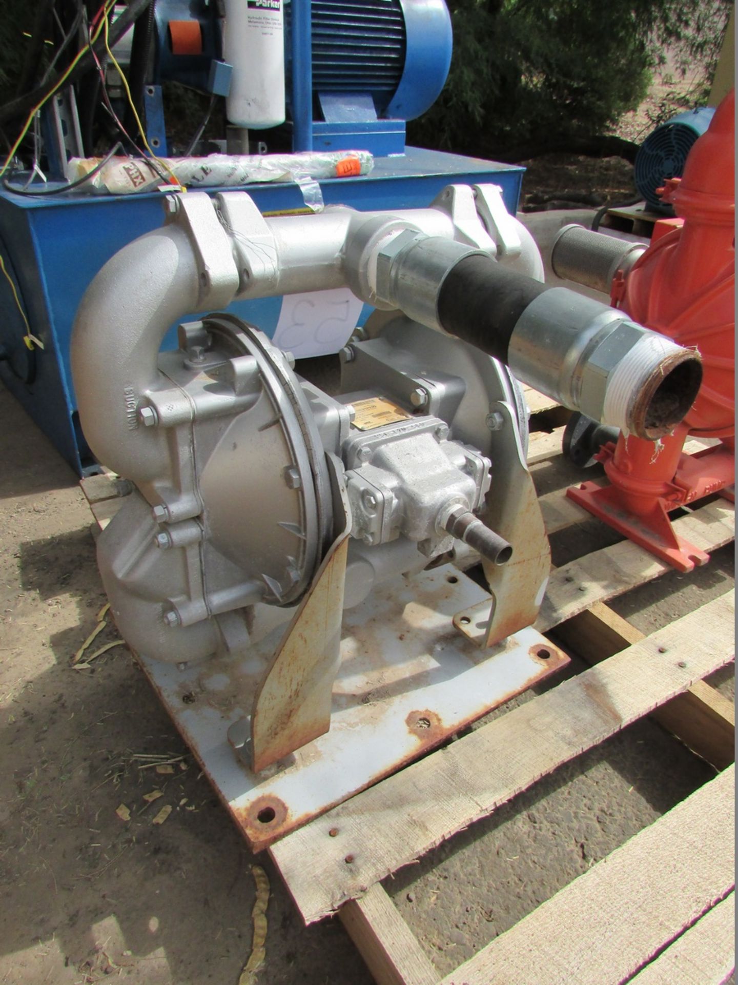 Sandpiper HDF2, DB5A Diaphragm Pump 2" Outlet/ Inlet. SN# 1706908. Asset Located in Chandler, AZ - Image 2 of 2