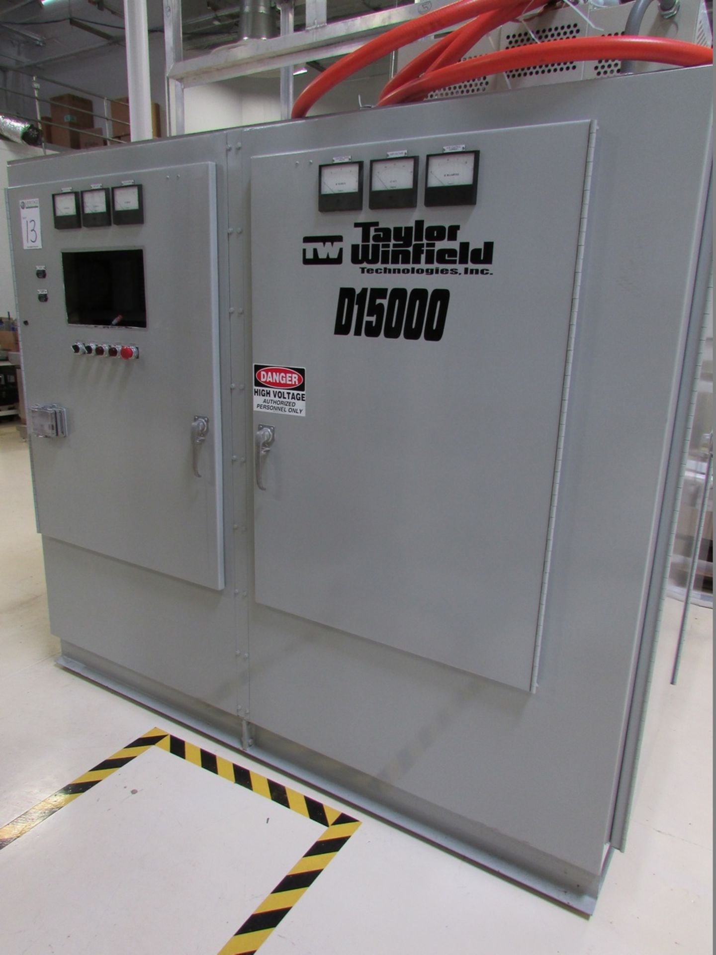 Taylor Winfield Technologies D15000 Induction Generator 480V 470A 390KVA 60Hz 3PH Input, 150KW 3- - Image 2 of 28