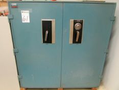 Diebold Combination Safe, 58"W x 36"D x 56"H with Combination. SN# A950587. Gray Area. Asset Located