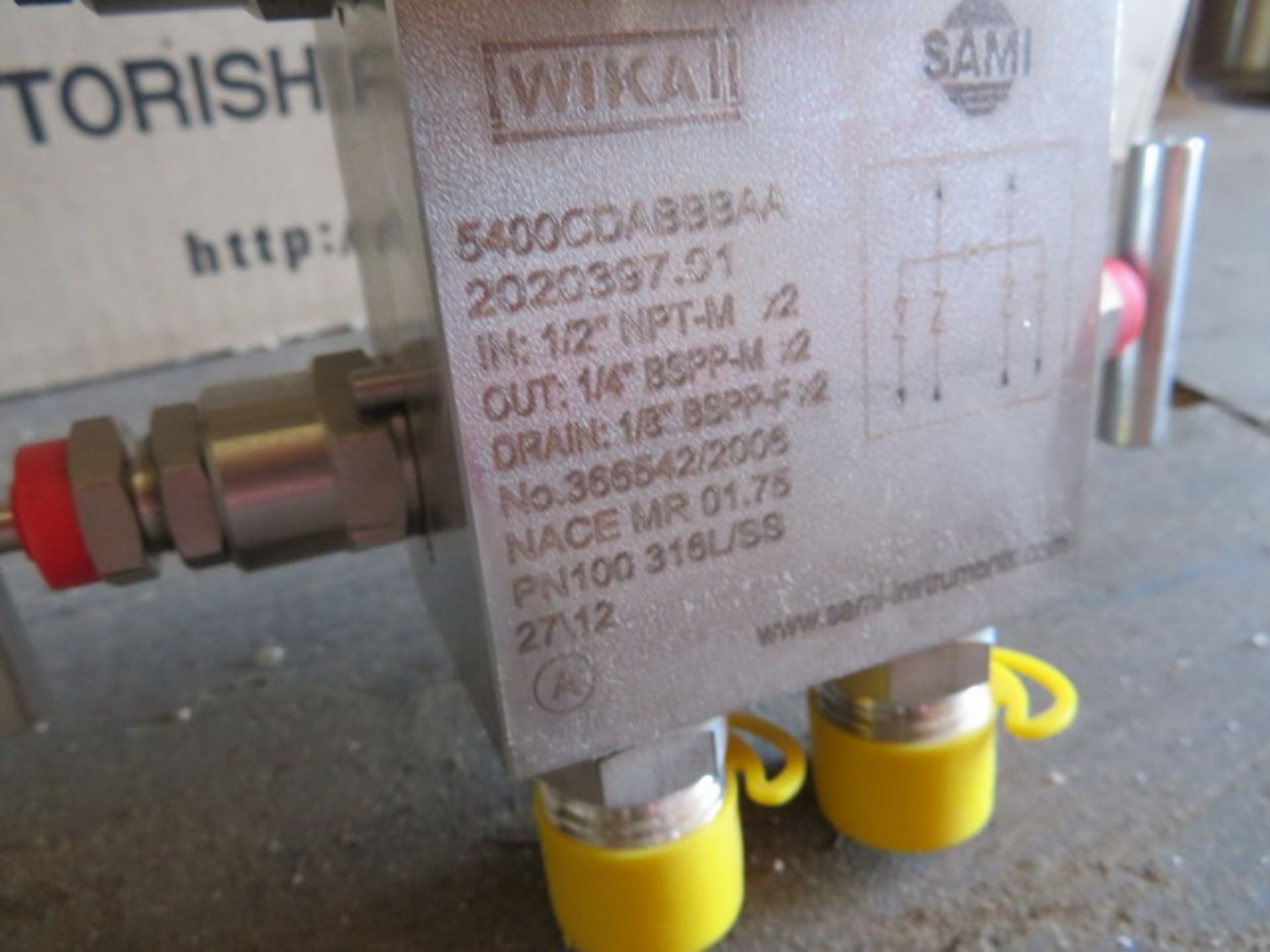 Torishima Pump Wika 732.31.100 Lot: (5) Pressure Gauges. Asset Located at 42134 Harper Lake Road, - Image 6 of 7