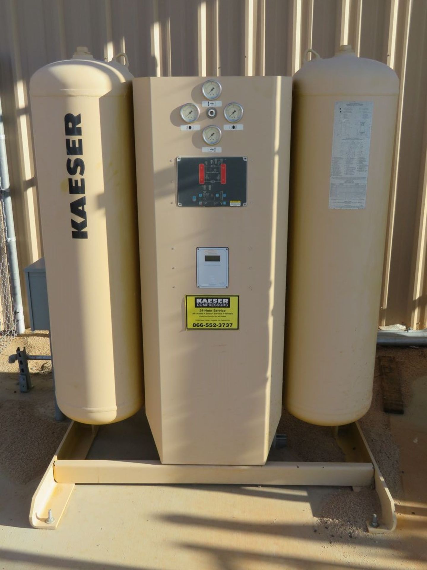 Kaiser Air Compressor System. Includes (1) 2012 Kaiser Model BSD 60 Twin-Screw Rotary Air - Image 8 of 18