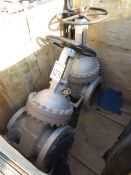 Gate Valves. Lot: (2) 10" AKLT, 300LB Pressure Class, 51.1 Bar Max Pressure at 38°C & (1) 8"