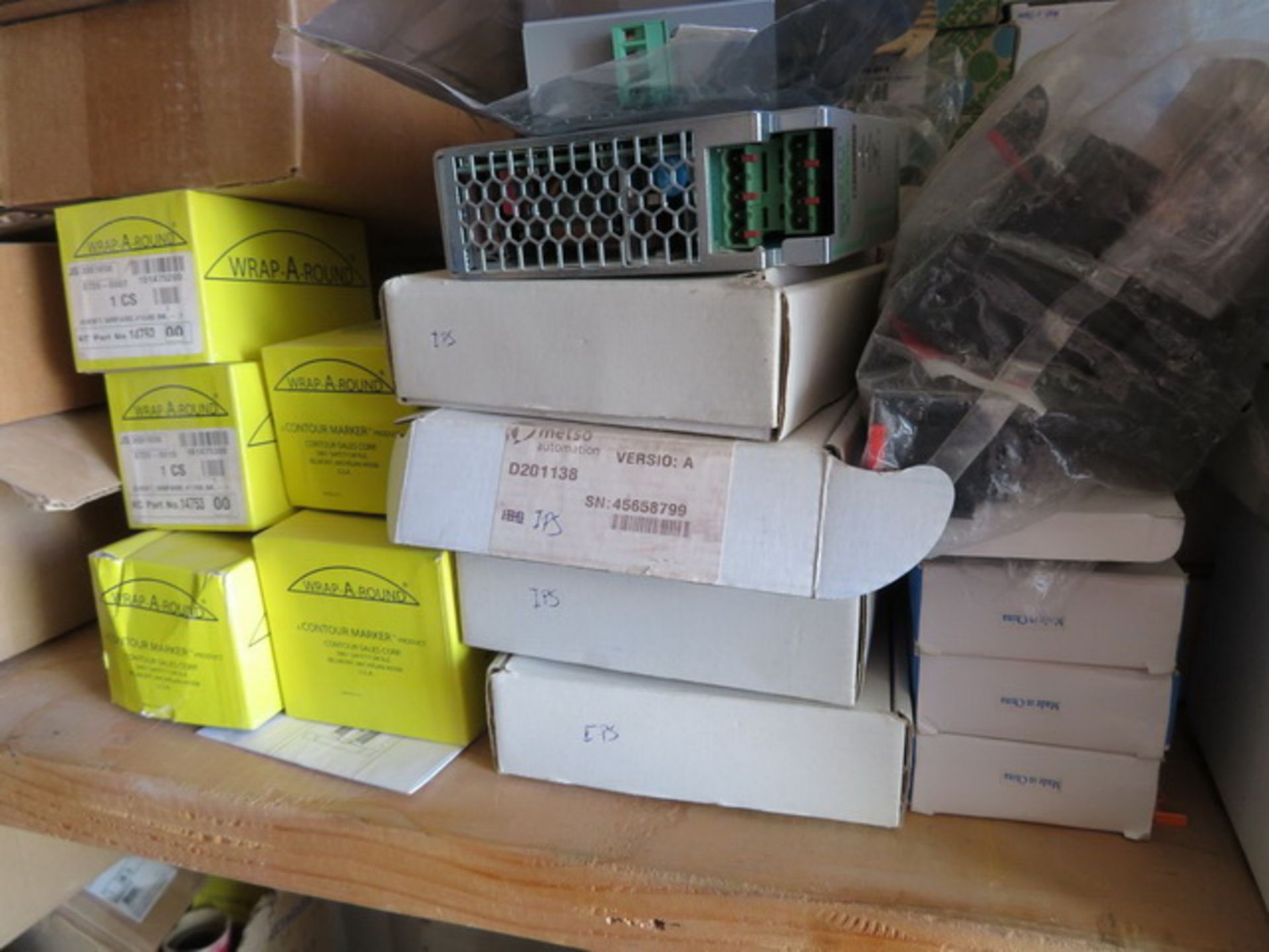 Contents of Shipping Container To Include Face Shields, Blackstone Flap Wheels, Grinding Wheels, - Image 110 of 128