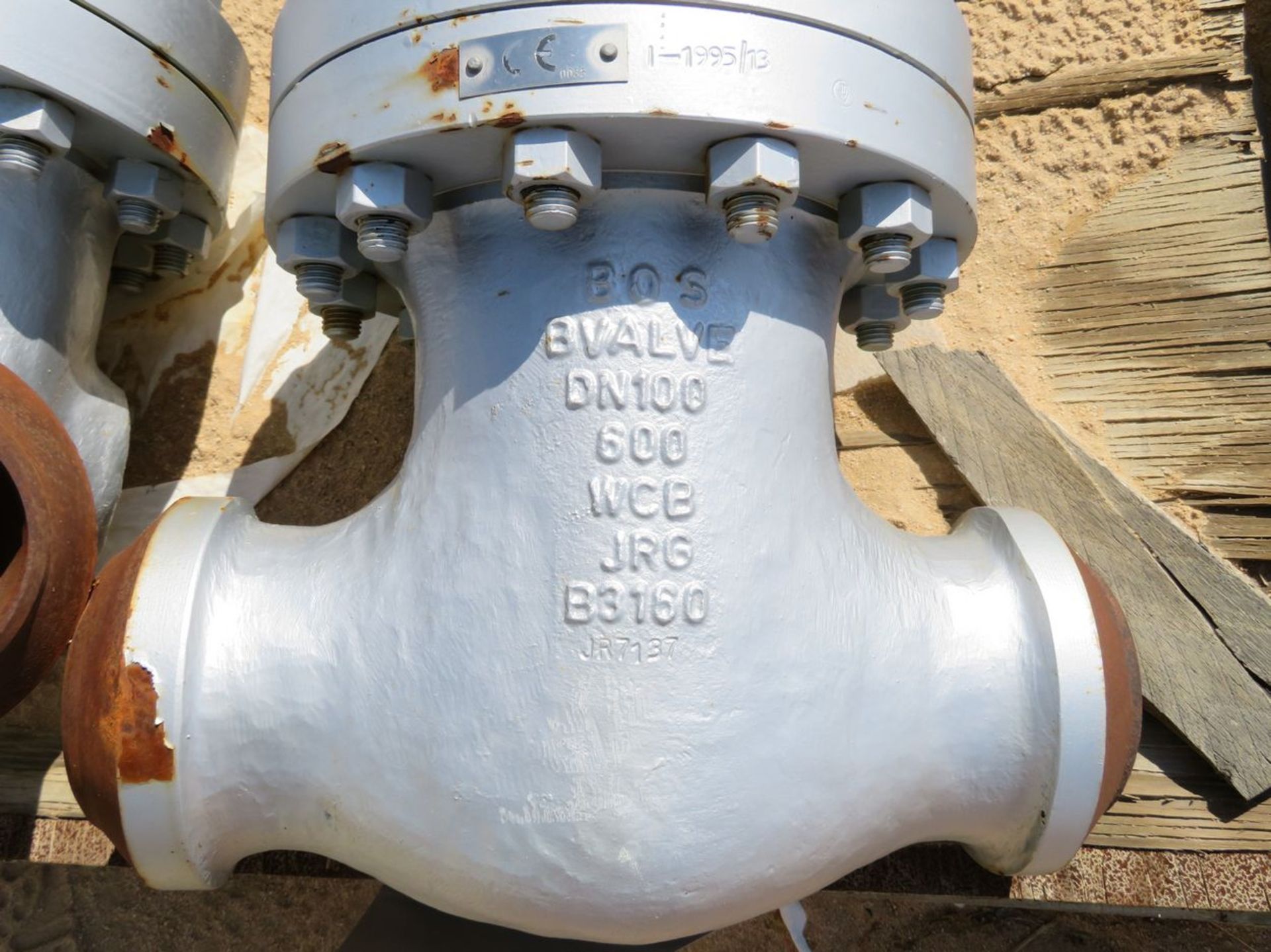 Bvalve 4" Long Neck Gate Valves. Lot: (2) 600LB Pressure Class, 57.5/102.1 Bar Max Pressure 425/- - Image 2 of 4