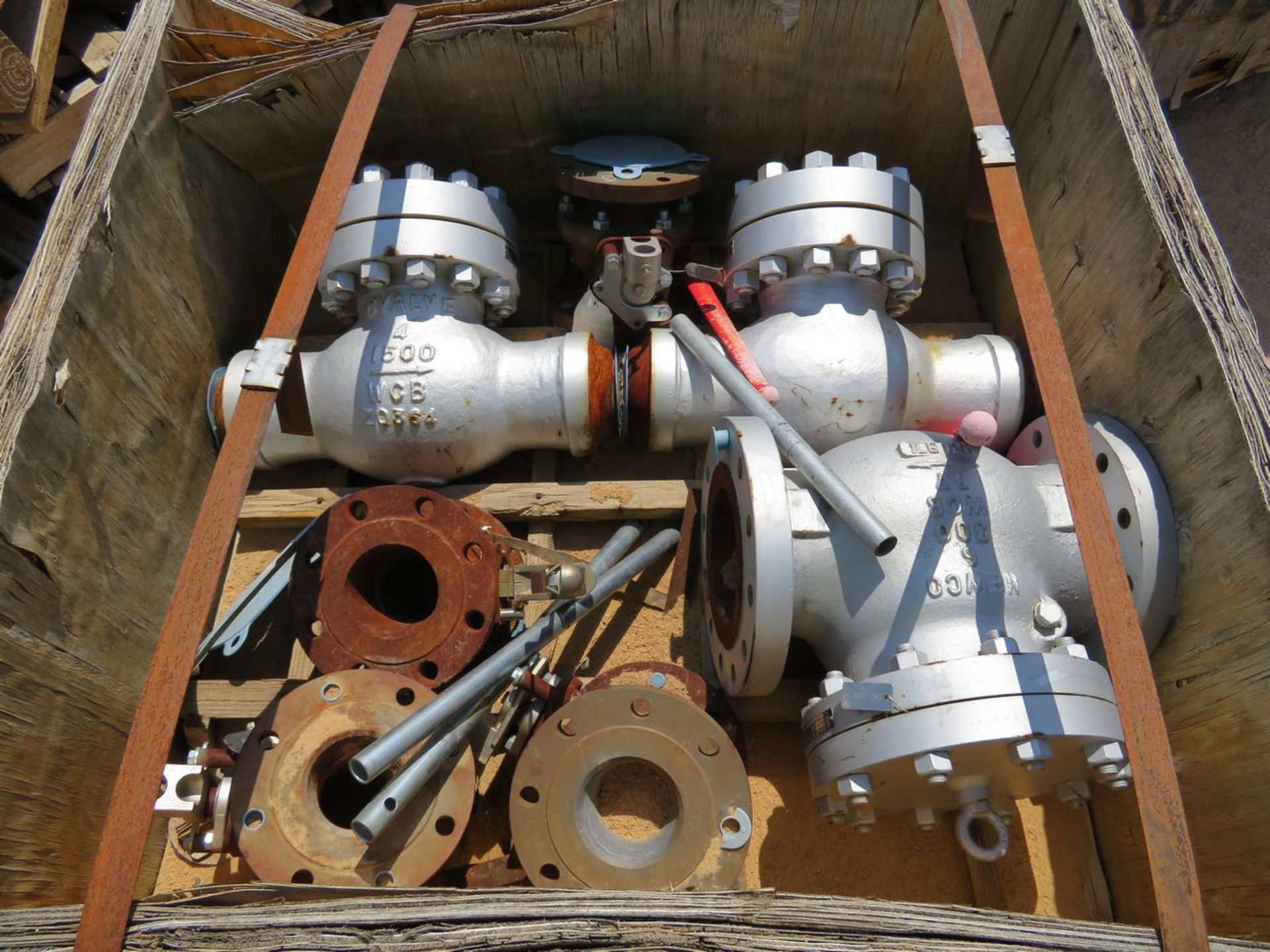 Check Valves. Lot: (1) 6" Newco, 300 Pressure Class, (2) 4" Bvalve . Alpha West. Asset Located at - Image 2 of 7