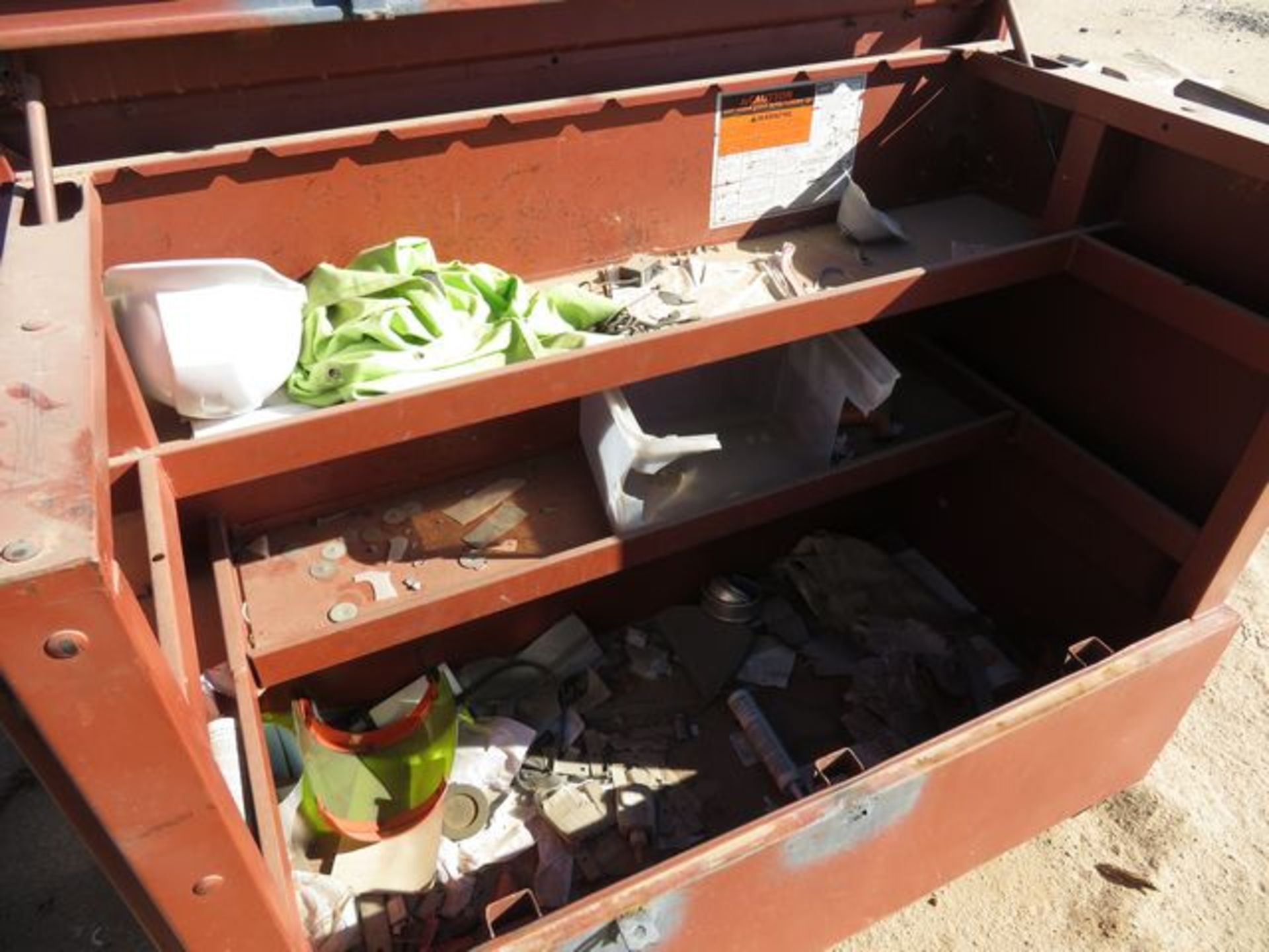 Jobox Tool Chest. 60" x 31" x 50"H. Asset Located at 42134 Harper Lake Road, Hinkley, CA 92347. - Image 3 of 3