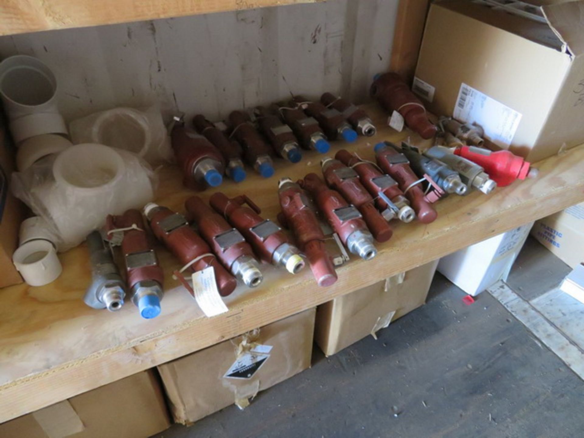Remaining Contents of Shipping Container. To Include PVC Pipe Fittings, PVC Ball Valves CWC 3/8" - Image 39 of 61