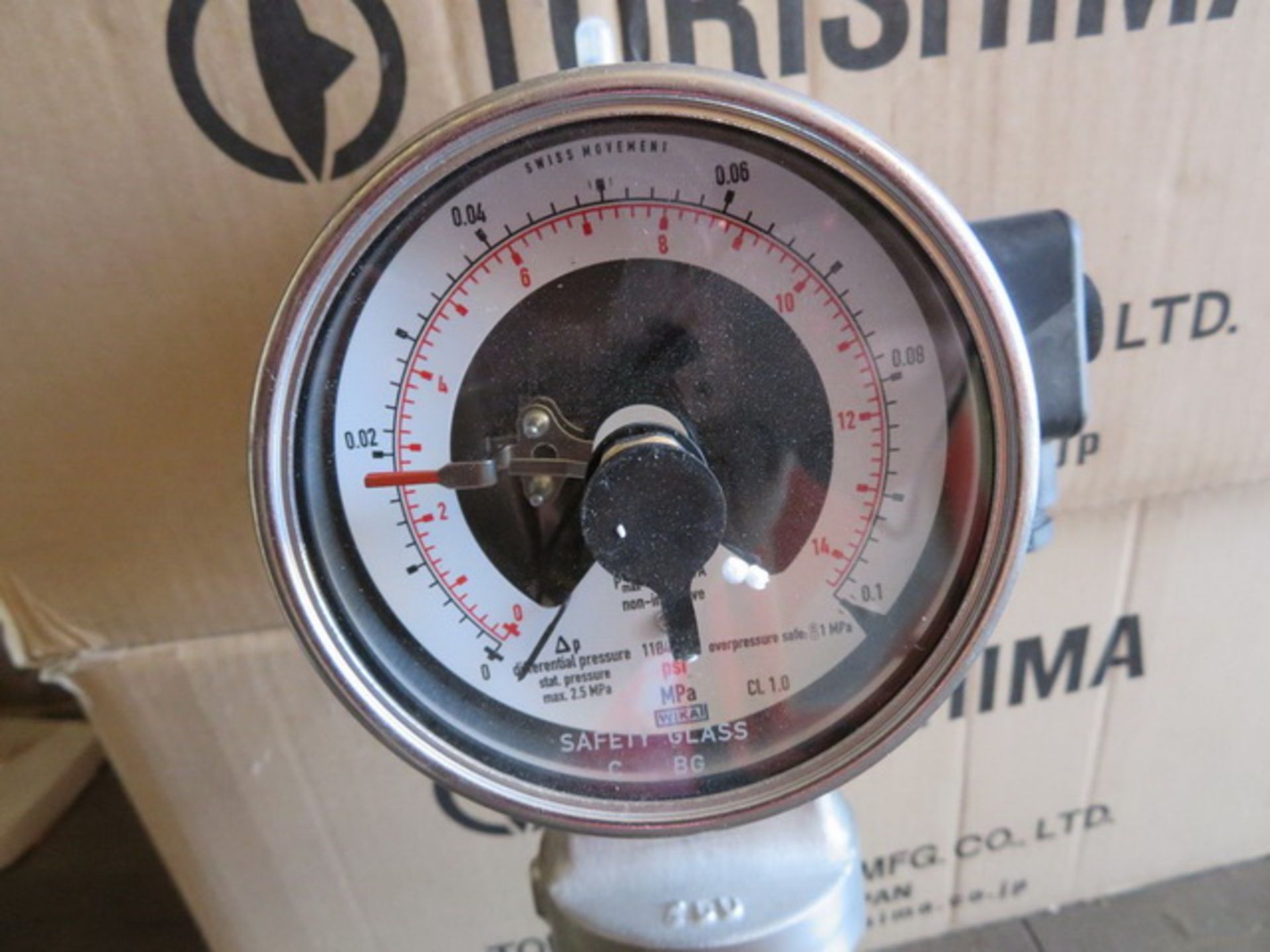 Torishima Pump Wika 732.31.100 Lot: (5) Pressure Gauges. Asset Located at 42134 Harper Lake Road, - Image 4 of 7