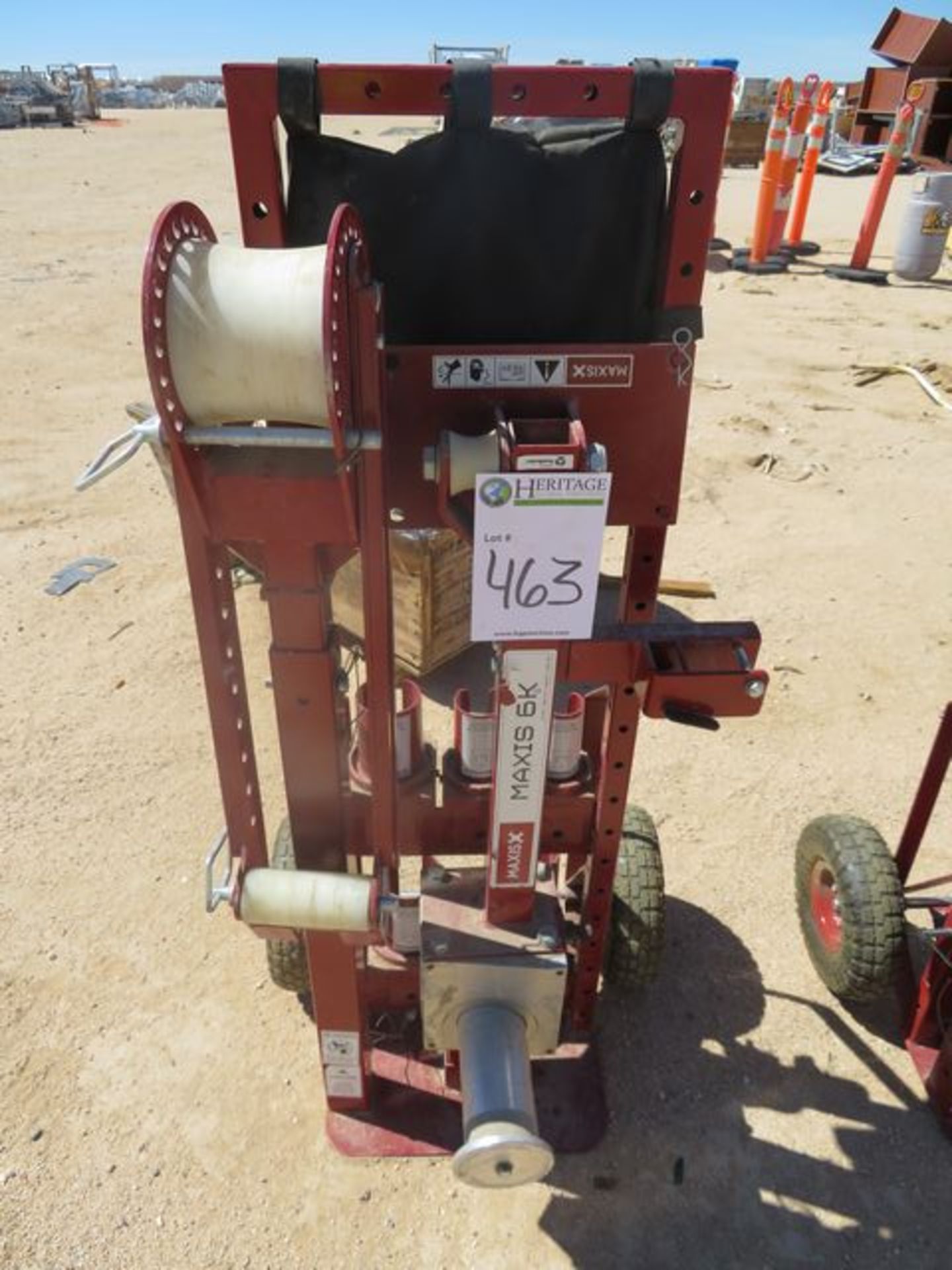 Southwire Maxis 6K Cable Puller. Asset Located at 42134 Harper Lake Road, Hinkley, CA 92347.