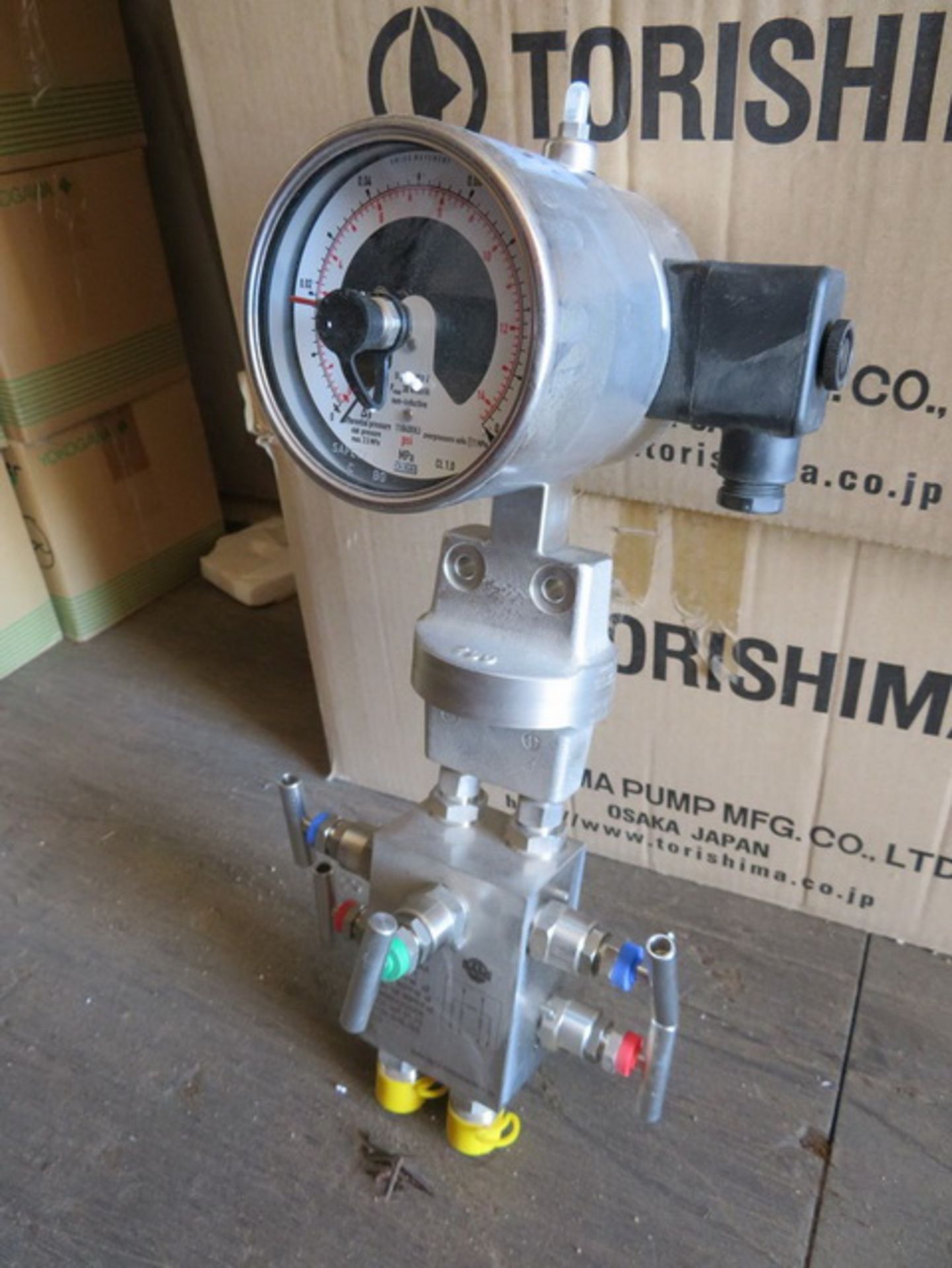 Torishima Pump Wika 732.31.100 Lot: (5) Pressure Gauges. Asset Located at 42134 Harper Lake Road, - Image 2 of 7