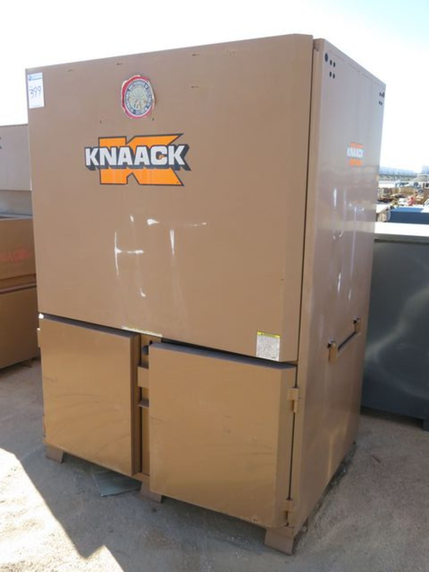 Knaack 199-01 Field Station. 60" x 42" x 83" . Asset Located at 42134 Harper Lake Road, Hinkley,