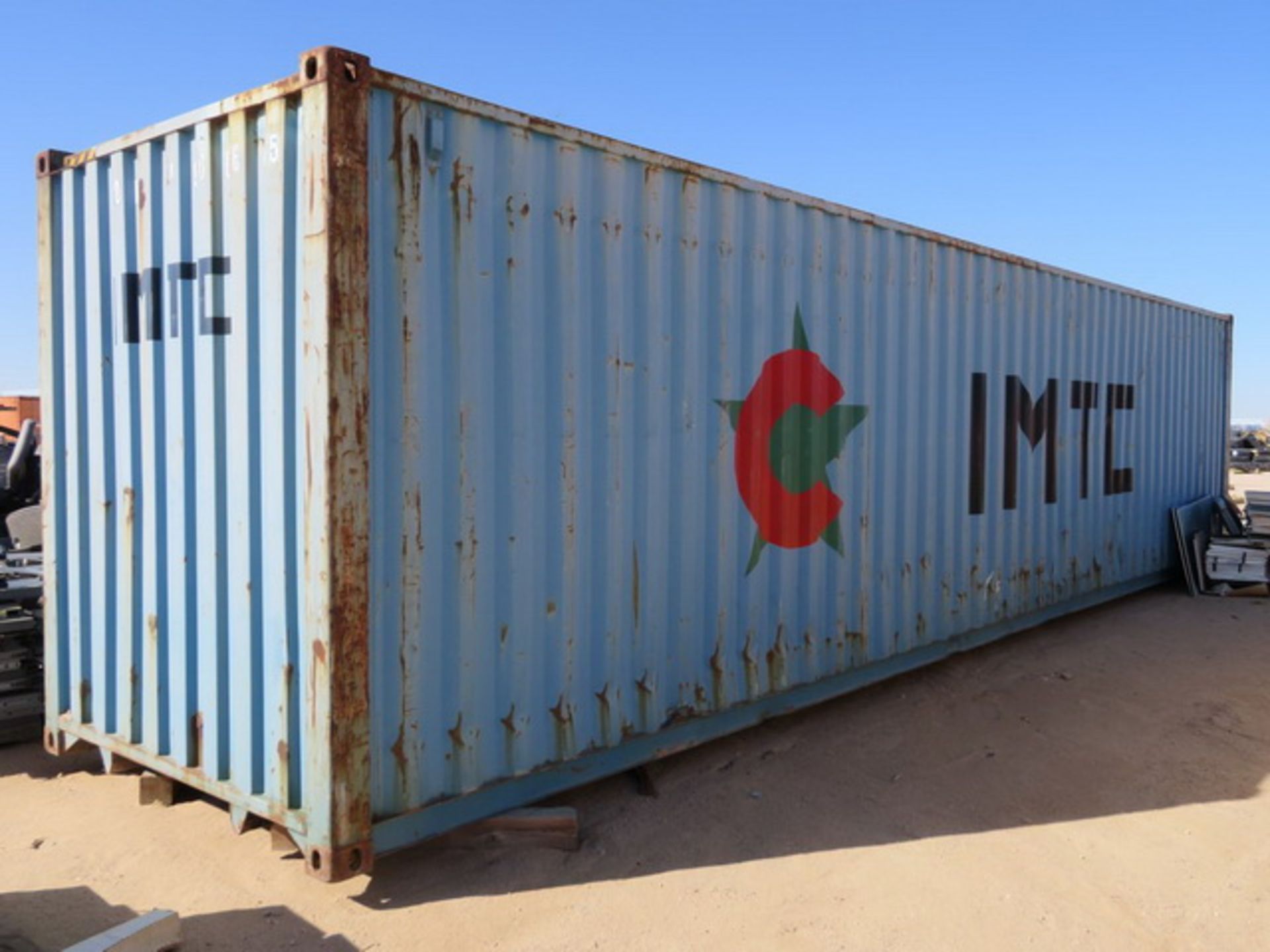 CIMC-NSSC 1AAA-10HC40-22G Shipping Container, 39' x 8' x 114"H, 8,600 LBS Tare Weight, 67,200 LB - Image 2 of 6
