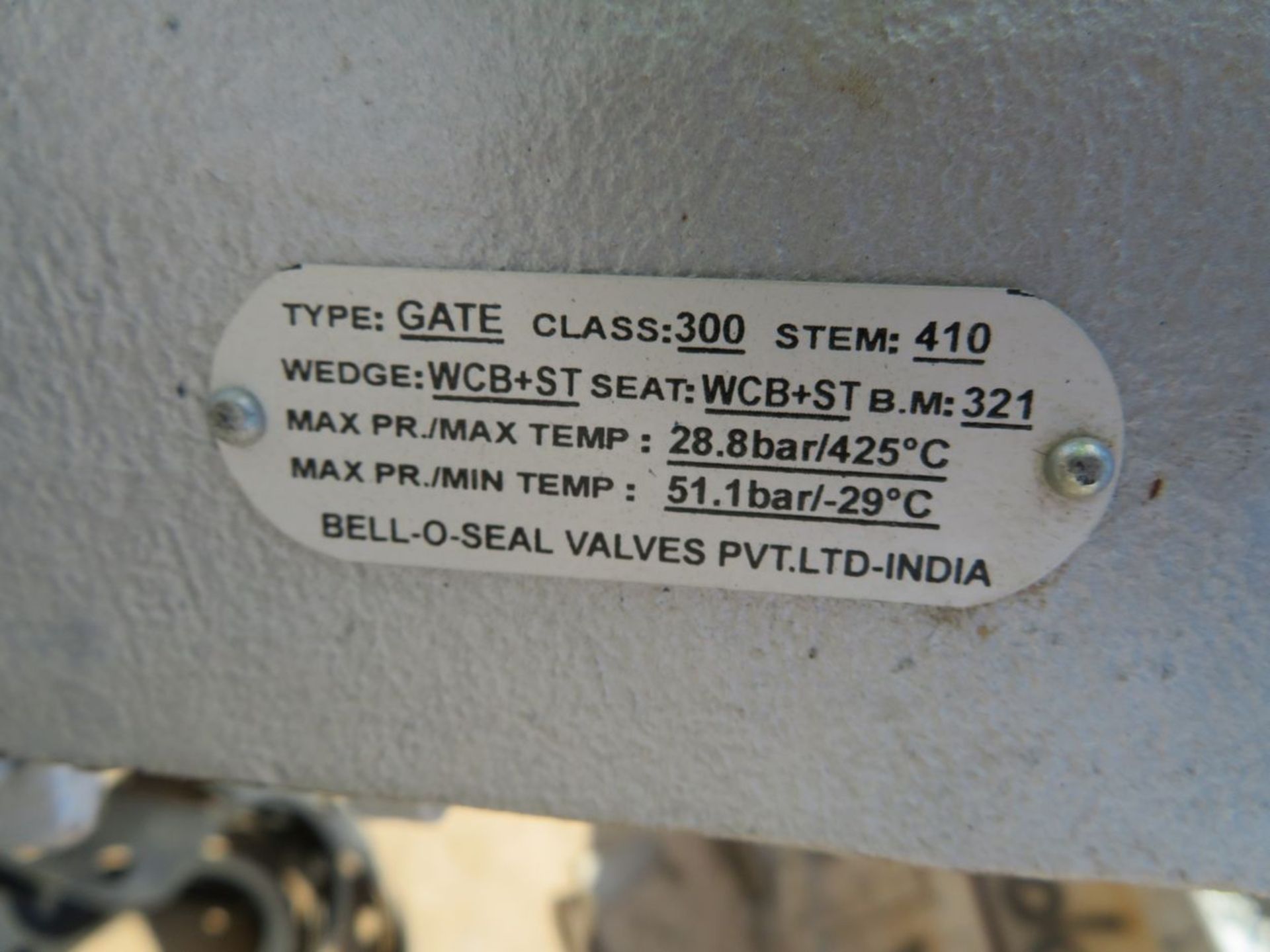 Valves. Lot: (1) 16" Newco Gate Valve, 150LB Pressure Class, 285 PSI/19.8 Bar Max Pressure a -20° - Image 4 of 14