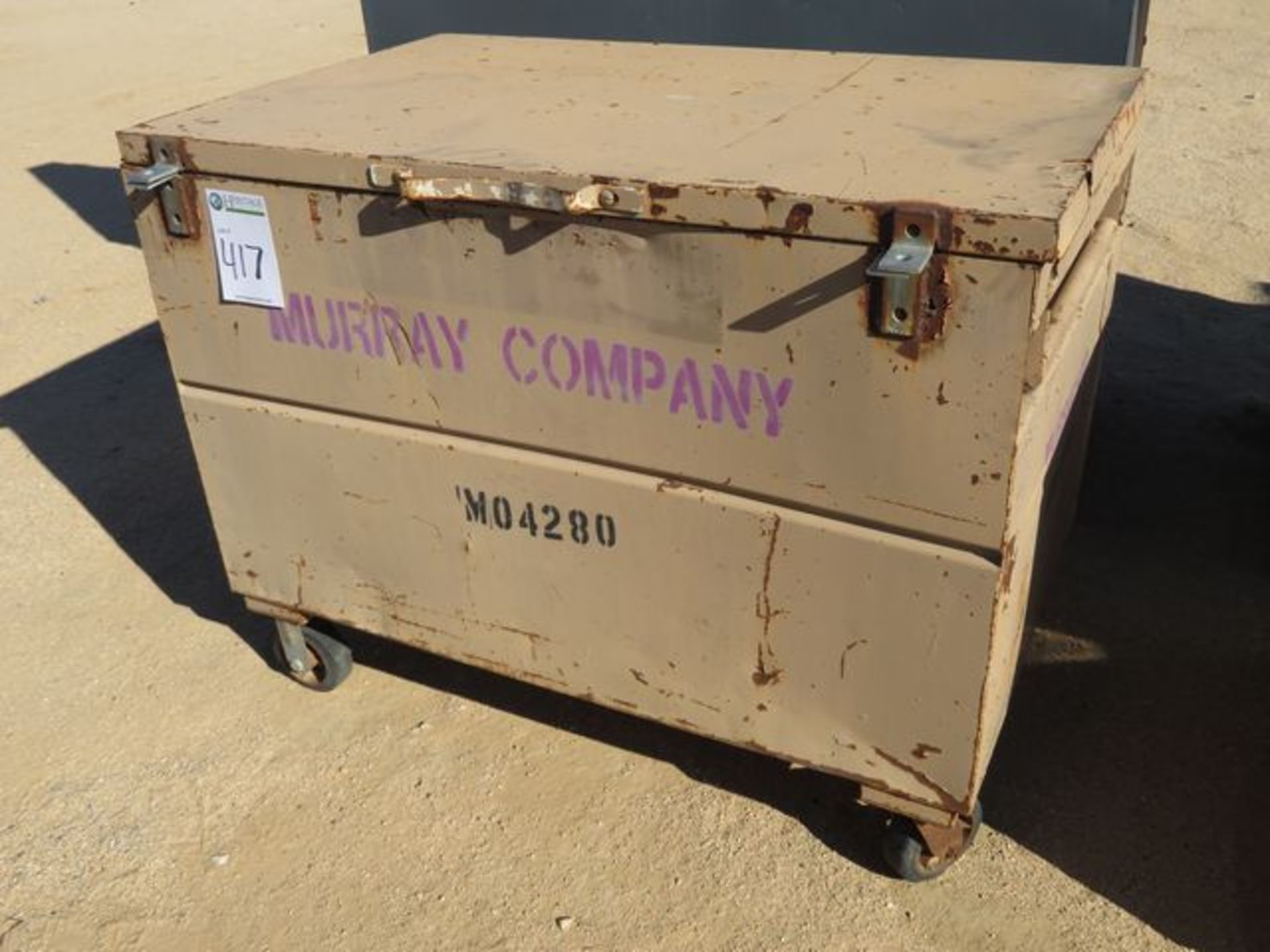 Murray Tool Chest. 48" x 30" x 39"H, on Castors, . Asset Located at 42134 Harper Lake Road, Hinkley,