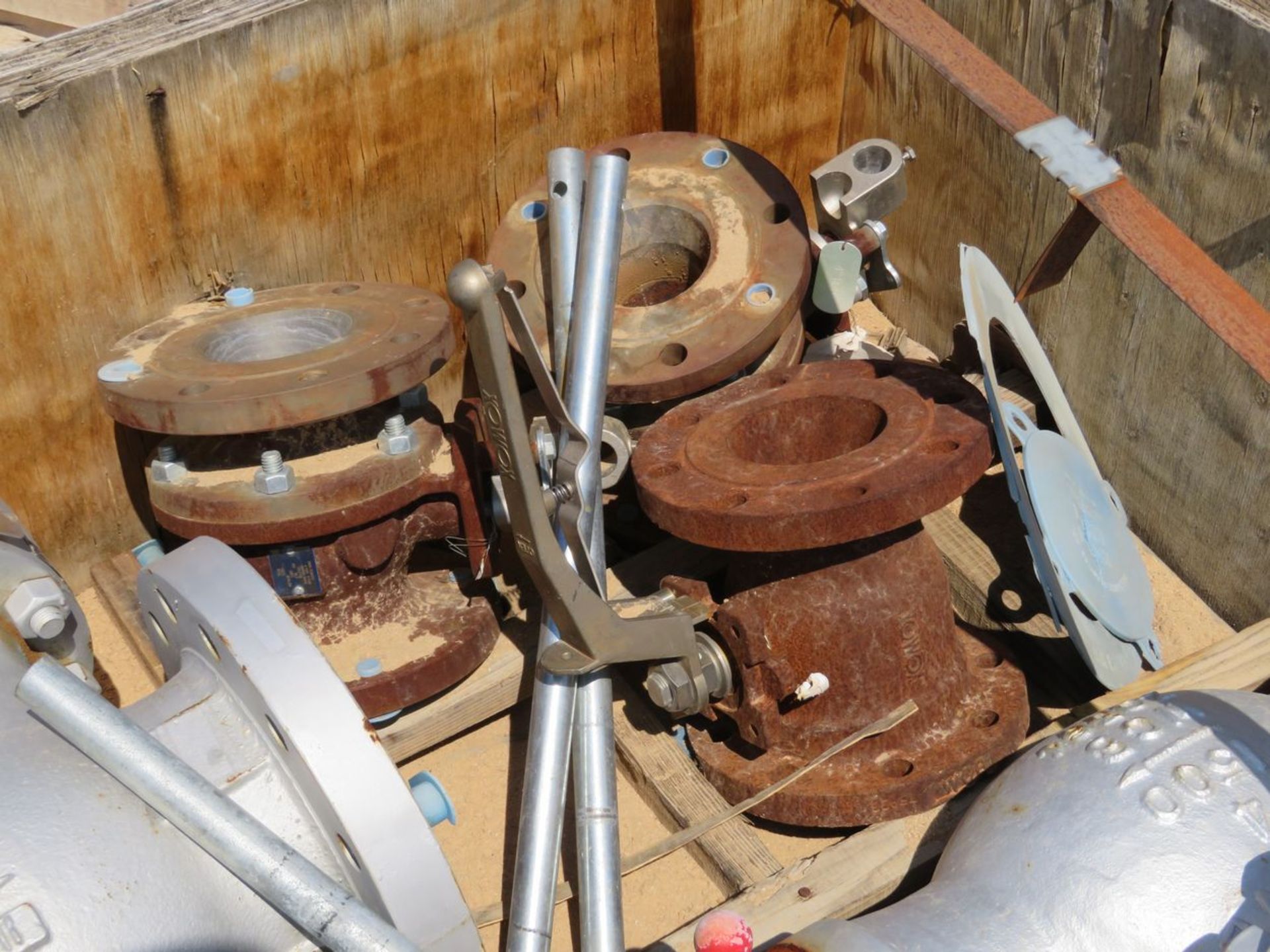 Check Valves. Lot: (1) 6" Newco, 300 Pressure Class, (2) 4" Bvalve . Alpha West. Asset Located at - Image 6 of 7
