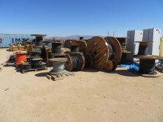 Lot: (65) Spools of Assorted Wire. To Include: CCI ROYAL: 10AWG 8/C XLPE/PVC TYPE TC-ER XHHW-2