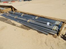 Lot: Approx. (116) 3" x 20" Stainless Steel Pipe. Asset Located at 42134 Harper Lake Road, Hinkley,