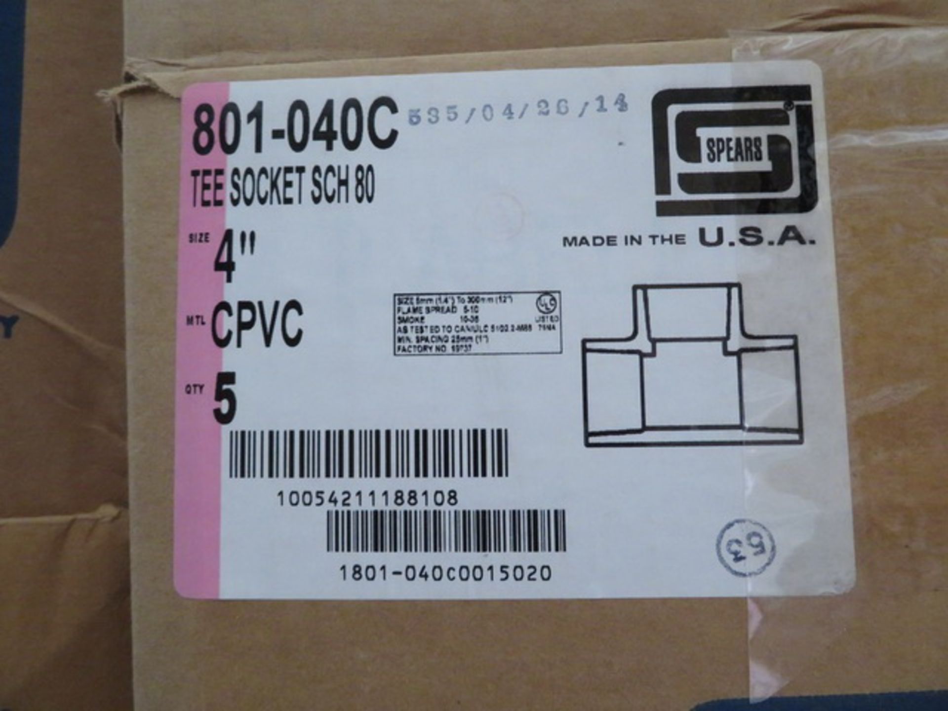 Remaining Contents of Shipping Container. To Include PVC Pipe Fittings, PVC Ball Valves CWC 3/8" - Image 13 of 61