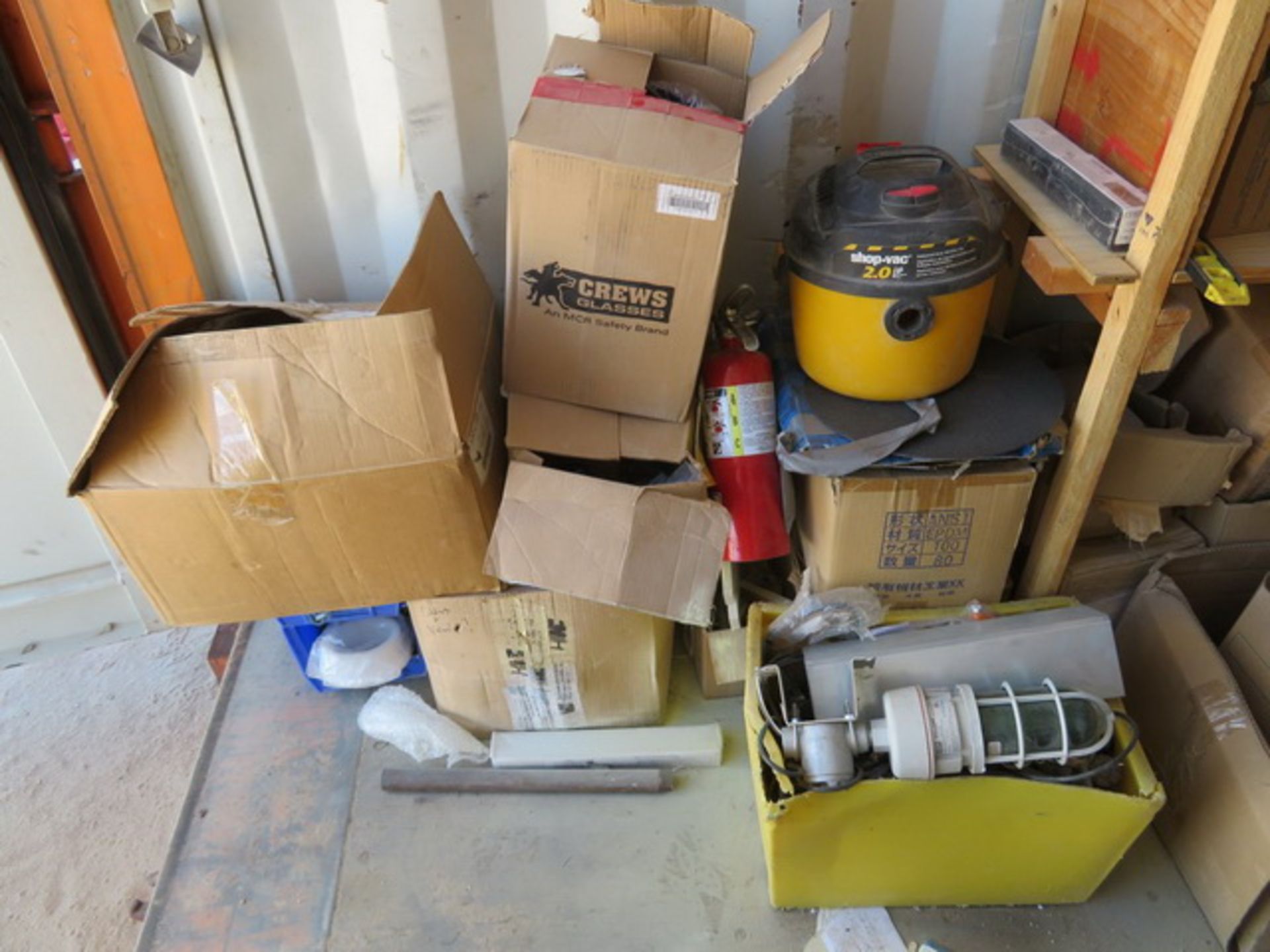 Contents of Shipping Container To Include Face Shields, Blackstone Flap Wheels, Grinding Wheels, - Image 3 of 128