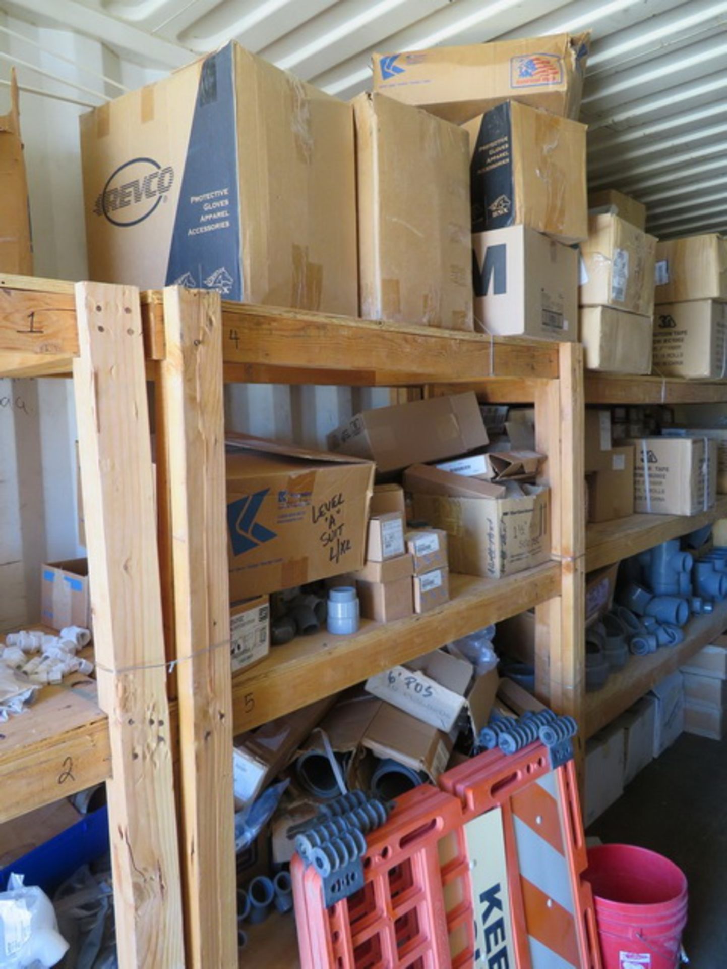 Remaining Contents of Shipping Container. To Include PVC Pipe Fittings, PVC Ball Valves CWC 3/8" - Image 55 of 61