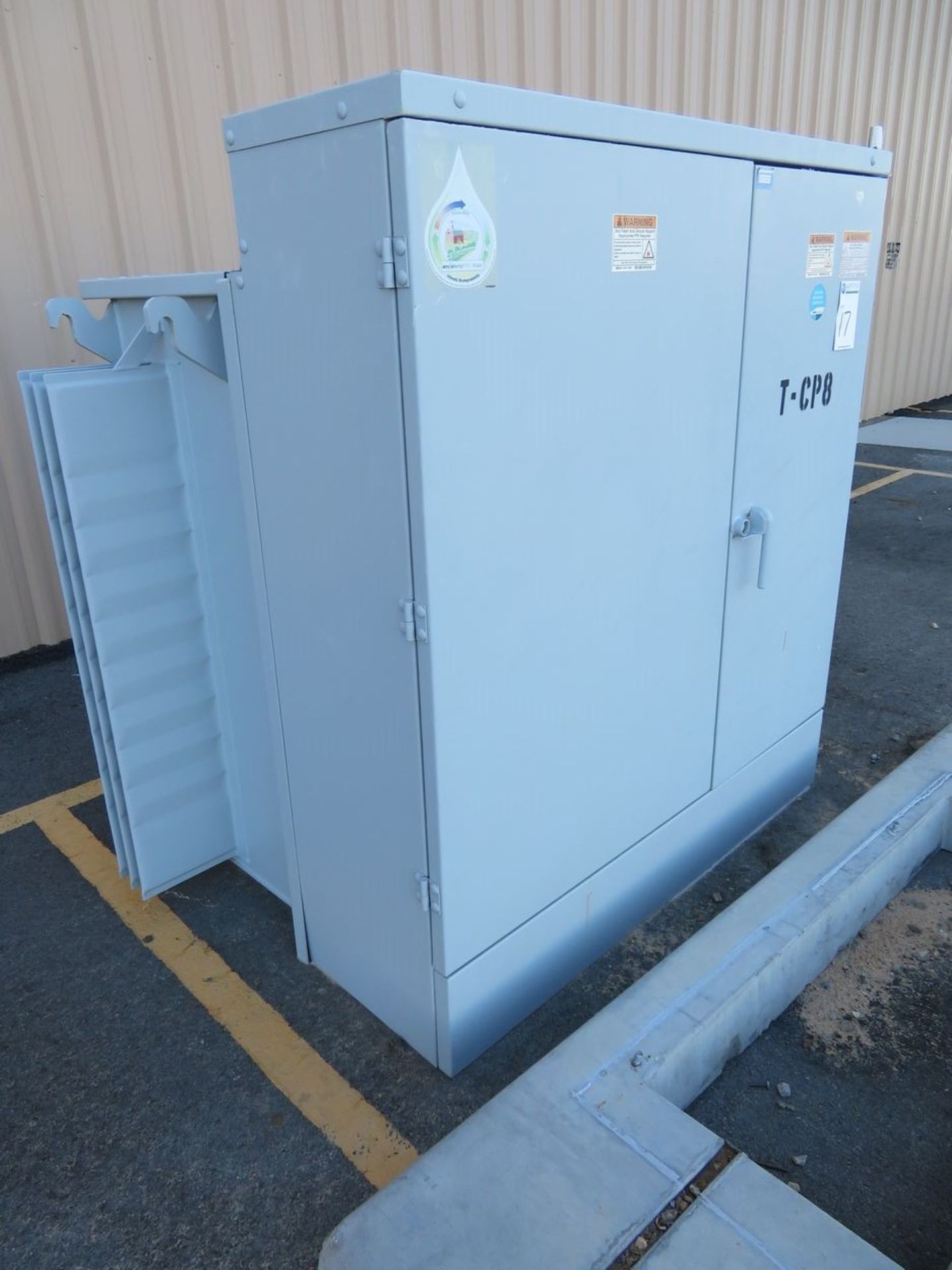 Trantech Outdoor Transformer. Outdoor Transformer. Beta. Asset Located at 42134 Harper Lake Road, - Image 3 of 4