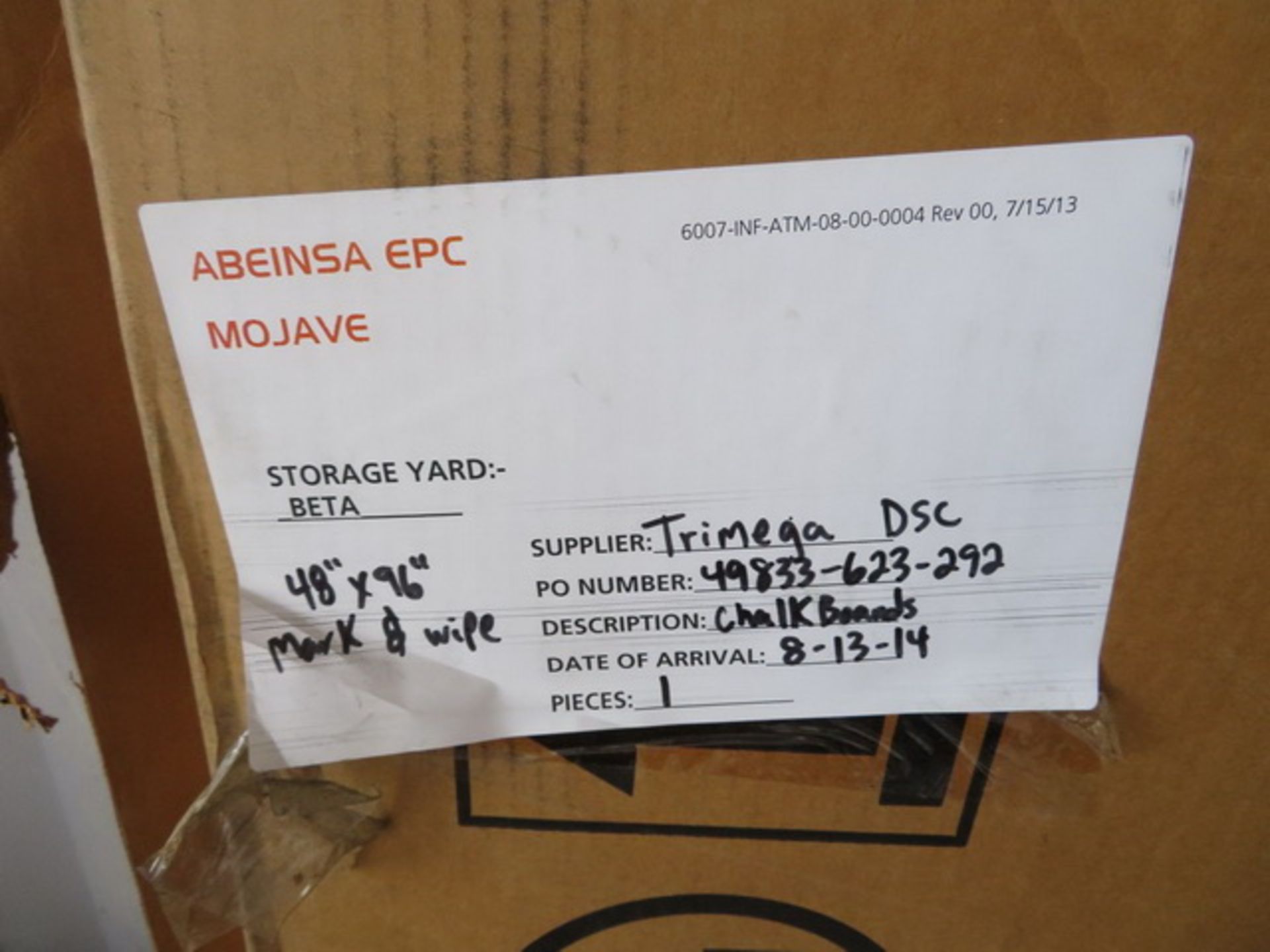 Contents of Shipping Container. To Include 1/2" PVDF Tubing, Safety Glasses, Safety Signs, - Image 13 of 51
