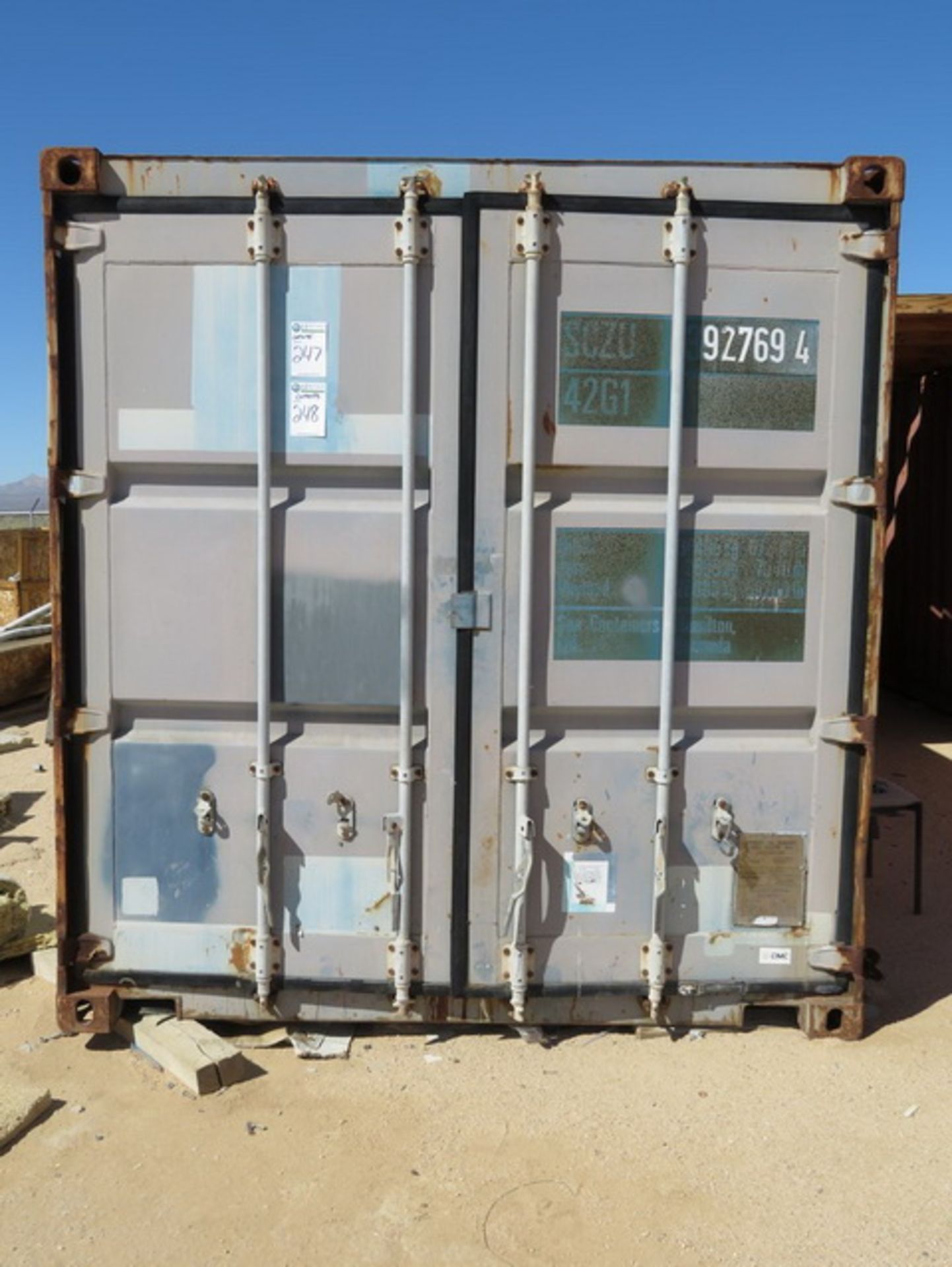 Xinhui CIMC Container Co. 1AA-147GC40 Shipping Container, 40' x 8' x 102"H, 2,389 Cu.Ft, 7,940 LBS - Image 5 of 6