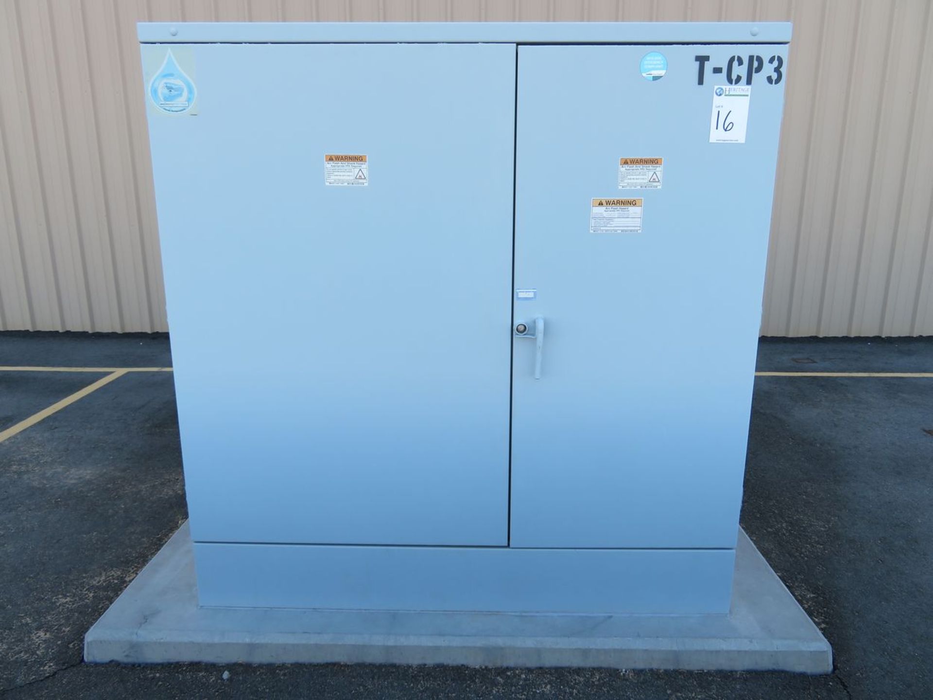 Trantech Outdoor Transformer. Outdoor Transformer. Beta. Asset Located at 42134 Harper Lake Road, - Image 5 of 5