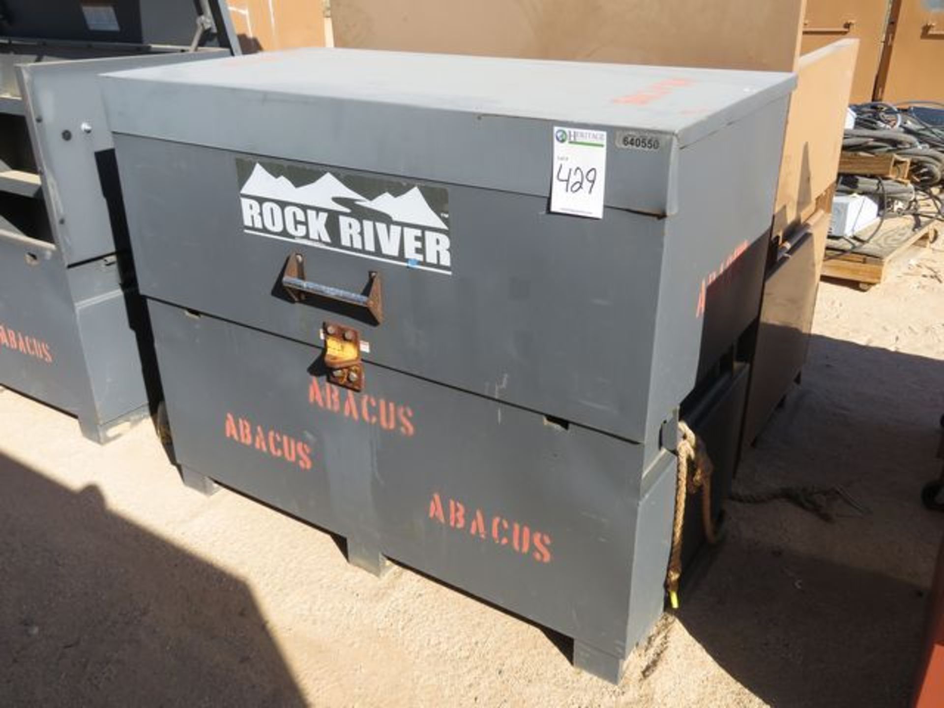 Rock River 640550 Tool Chest. 61" x 32" x 51"H. Asset Located at 42134 Harper Lake Road, Hinkley, CA