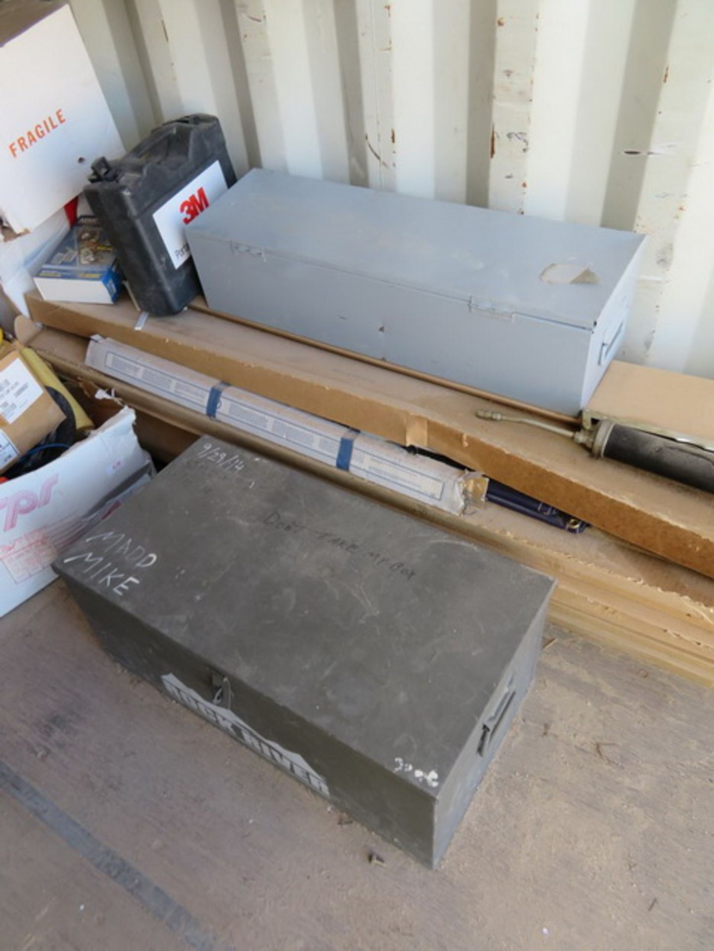 Contents of Shipping Container To Include Face Shields, Blackstone Flap Wheels, Grinding Wheels, - Image 122 of 128