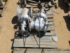 Williams Valve Co. 6" Gate Valves. Lot: (2) 300LB Pressure Class, 740 PSI Max Pressure at 100°F,