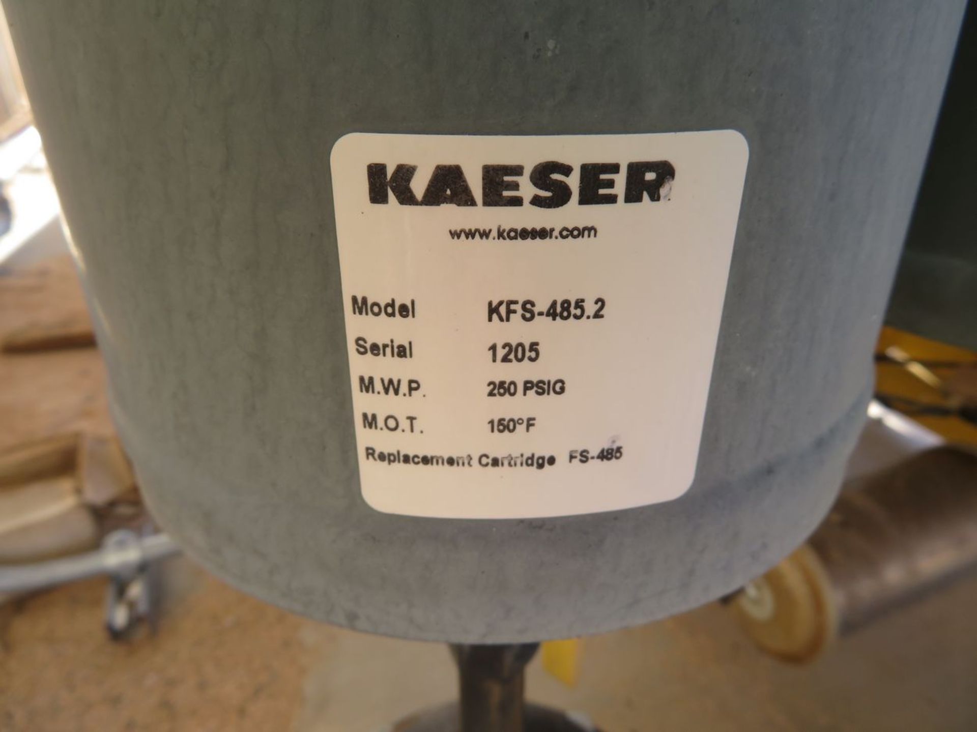 Kaiser Air Compressor System. Includes (1) 2012 Kaiser Model BSD 60 Twin-Screw Rotary Air - Image 14 of 18