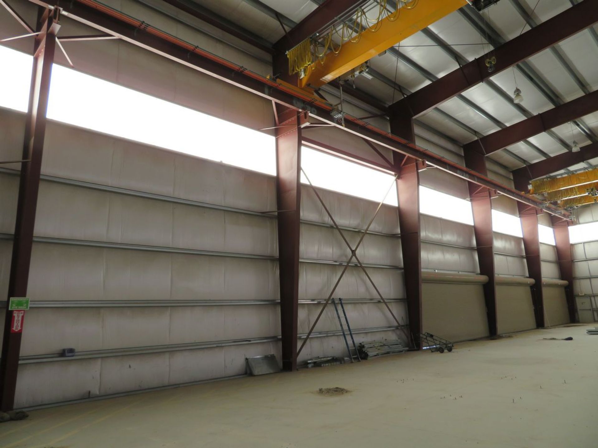 Steel Building. Includes (2) Approx. 59' x 392' Bays, (1) Approx.. 59' x 484' Bay, (6) Approx. 28'W - Image 45 of 50