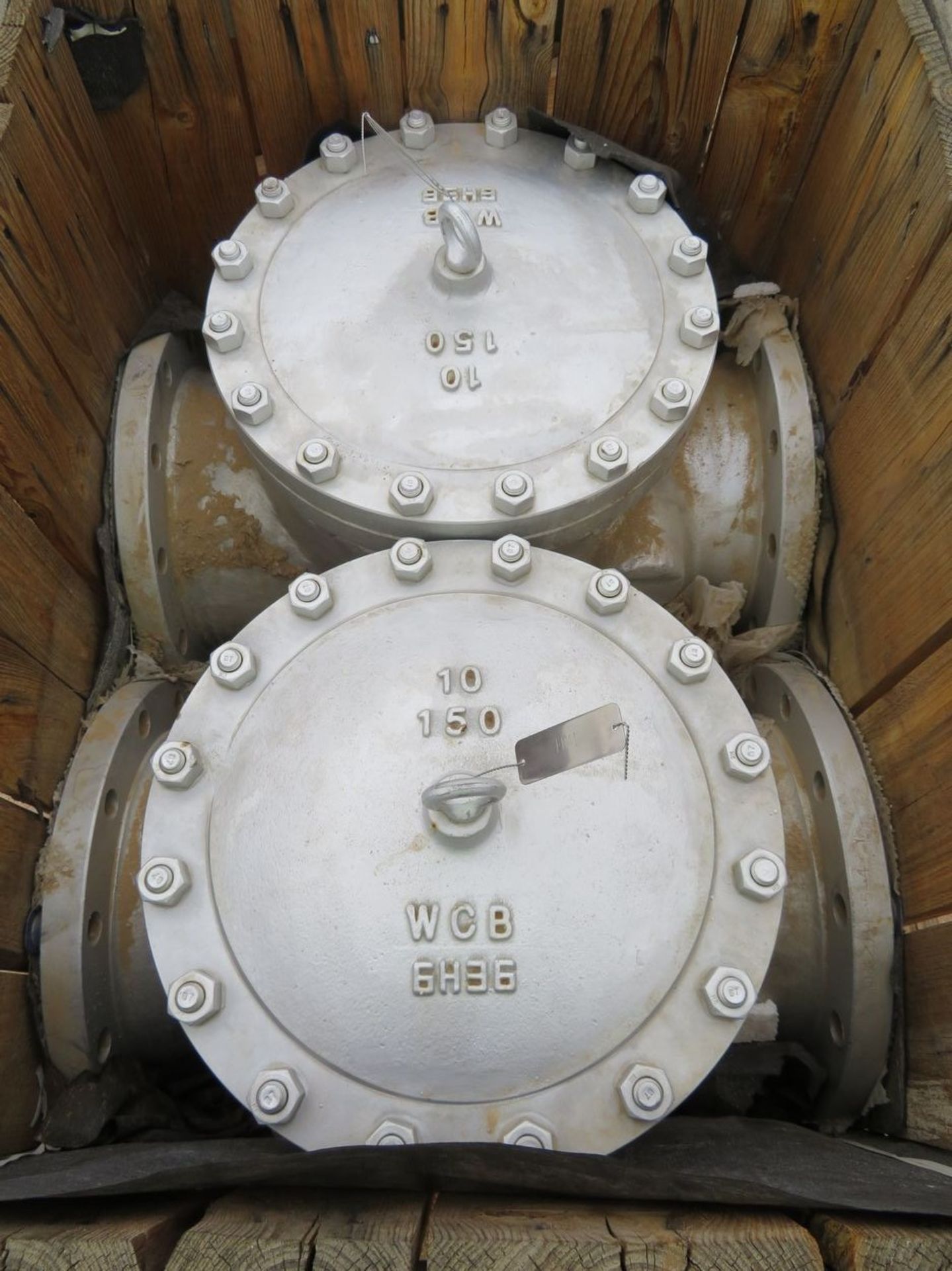 Hancock 10" Check Valves. Lot: (2) 150LB Pressure Class, 0.55/1.96 Bar Max Pressure at 425°F/-29°C . - Image 2 of 2