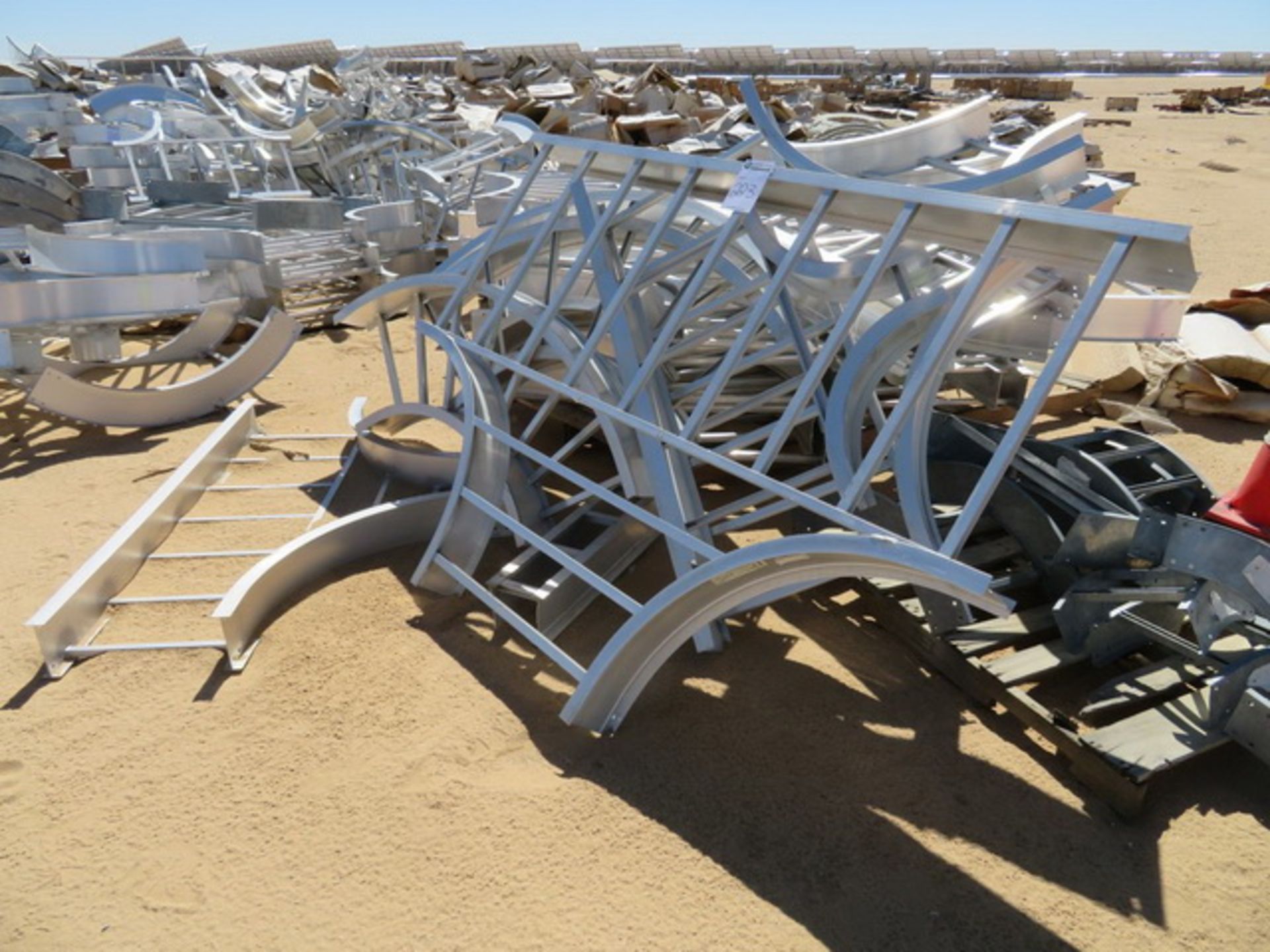 Lot: (20) Pallets of Aluminum & Galvanized Cable Tray. To Include 30" x 30°, 30" x 45°, 30" Tees, - Image 44 of 47