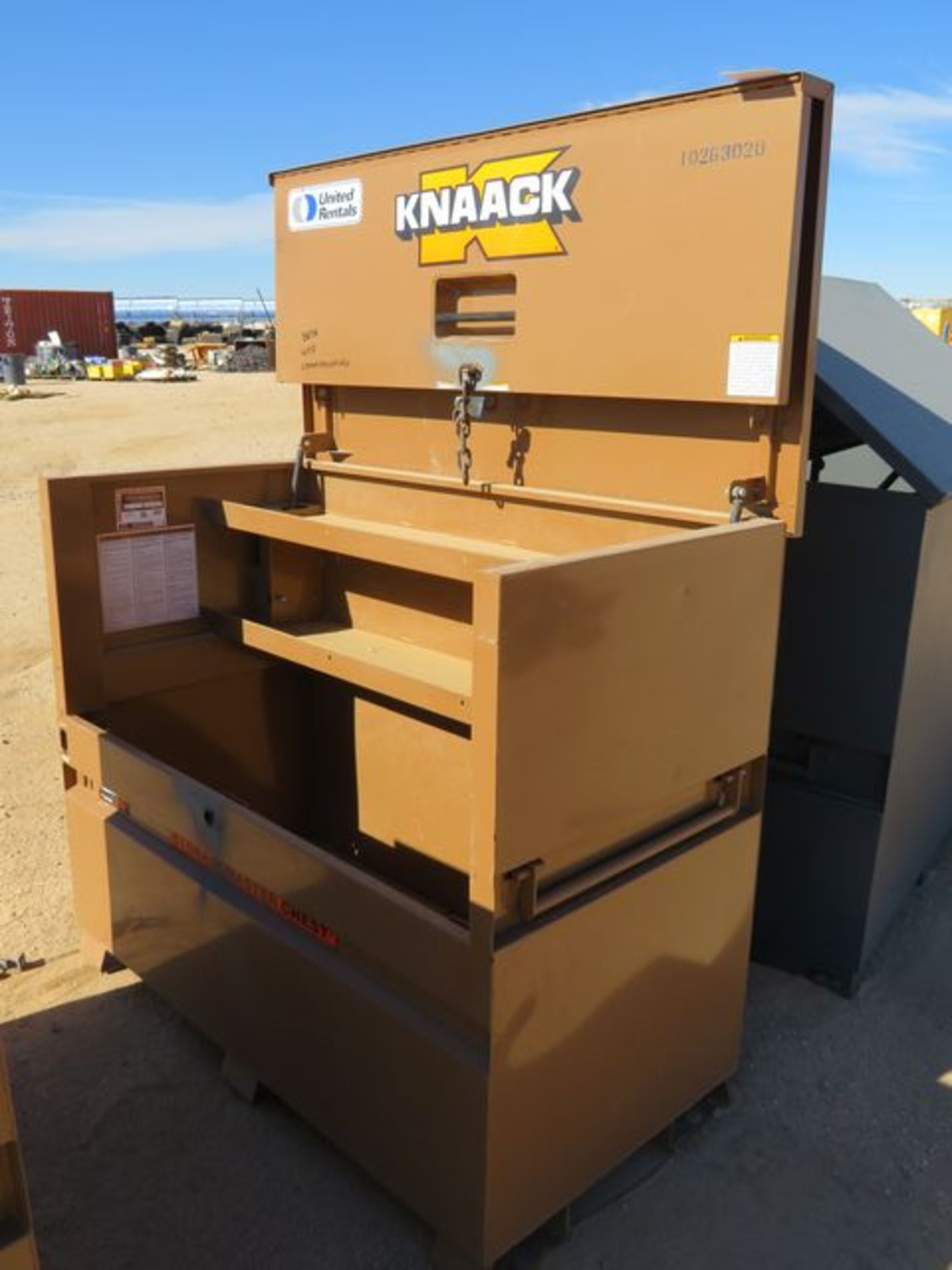 Knaack 89 Storage Master Tool Chest. 61" x 31" x 50"H. Asset Located at 42134 Harper Lake Road, - Image 2 of 3