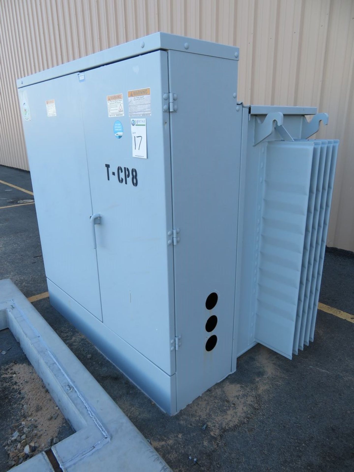 Trantech Outdoor Transformer. Outdoor Transformer. Beta. Asset Located at 42134 Harper Lake Road, - Image 2 of 4