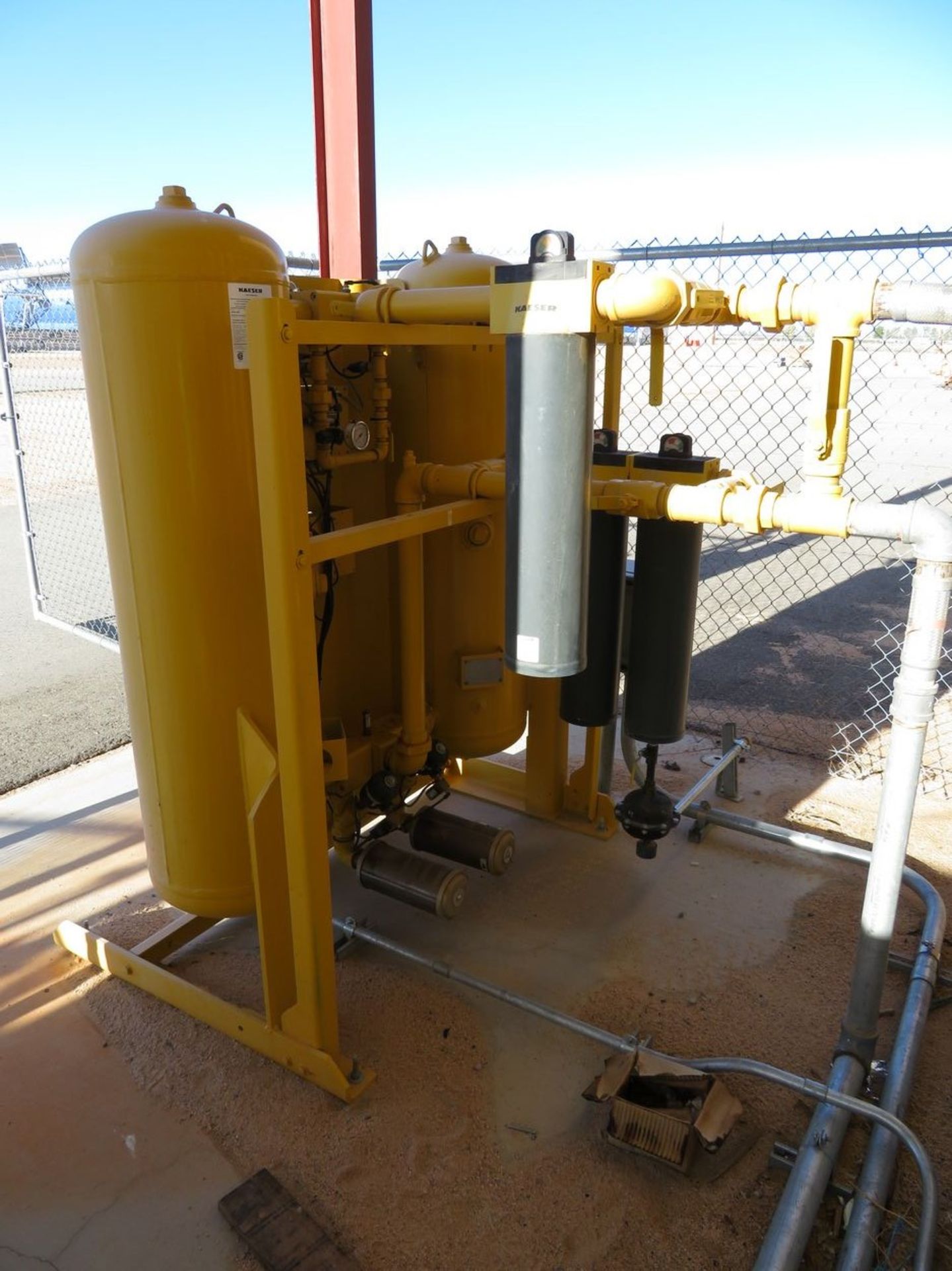 Kaiser Air Compressor System. Includes (1) 2012 Kaiser Model BSD 60 Twin-Screw Rotary Air - Image 12 of 18