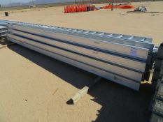 Aluminum Cable Tray. Approx. (22) 12" x 20' & (16) 18" x 20'. Asset Located at 42134 Harper Lake