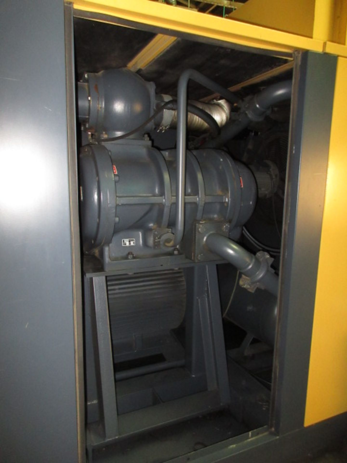 Kaeser ES 300 Sigma Profile Rotary Screw Air Compressor, (1995), service/load hrs. showing 1883/ - Image 3 of 9