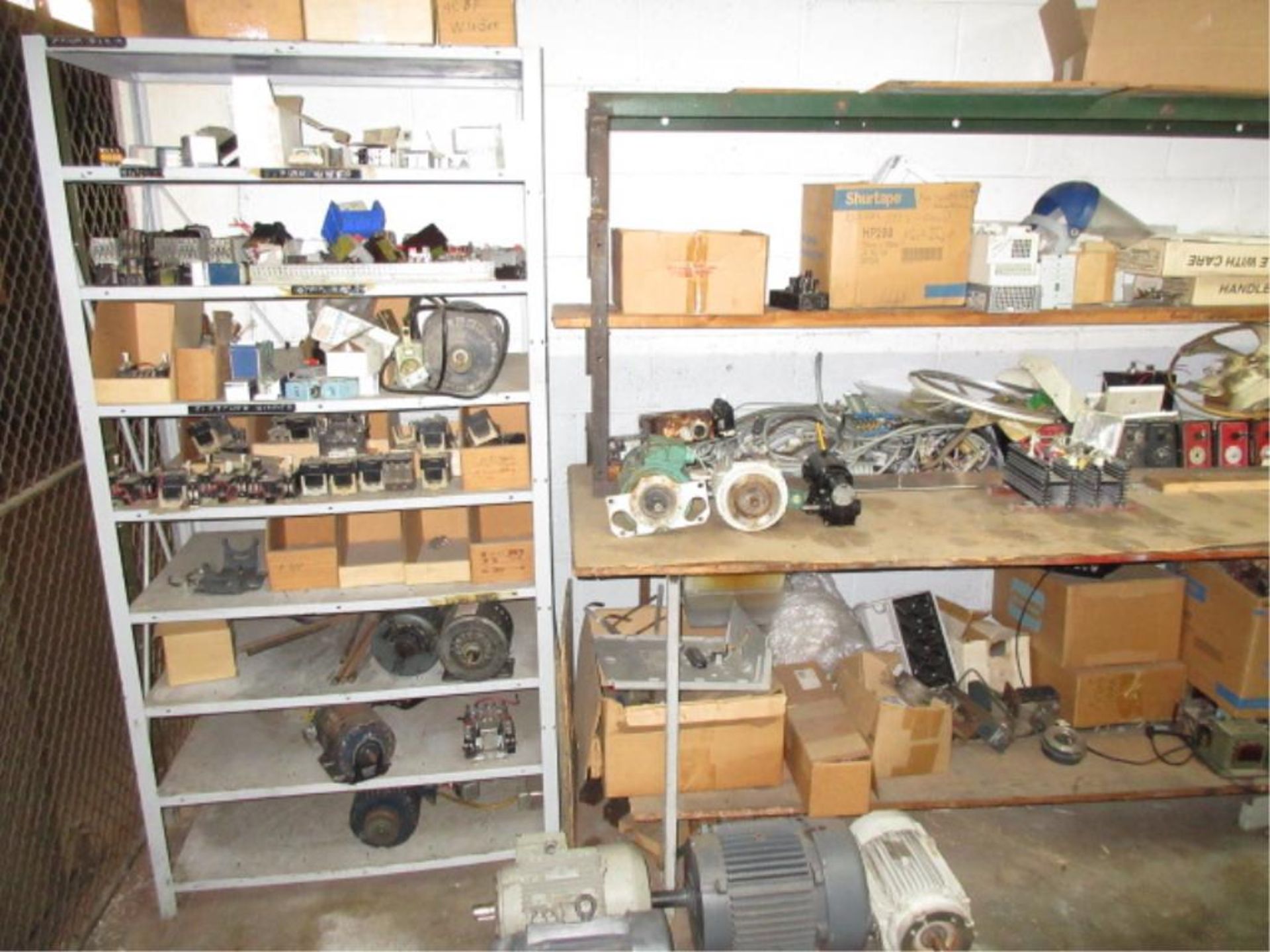 Lot Contents of Electrical Shop, includes cabinets, contents, conduit, etc. in three rooms. - Image 4 of 17
