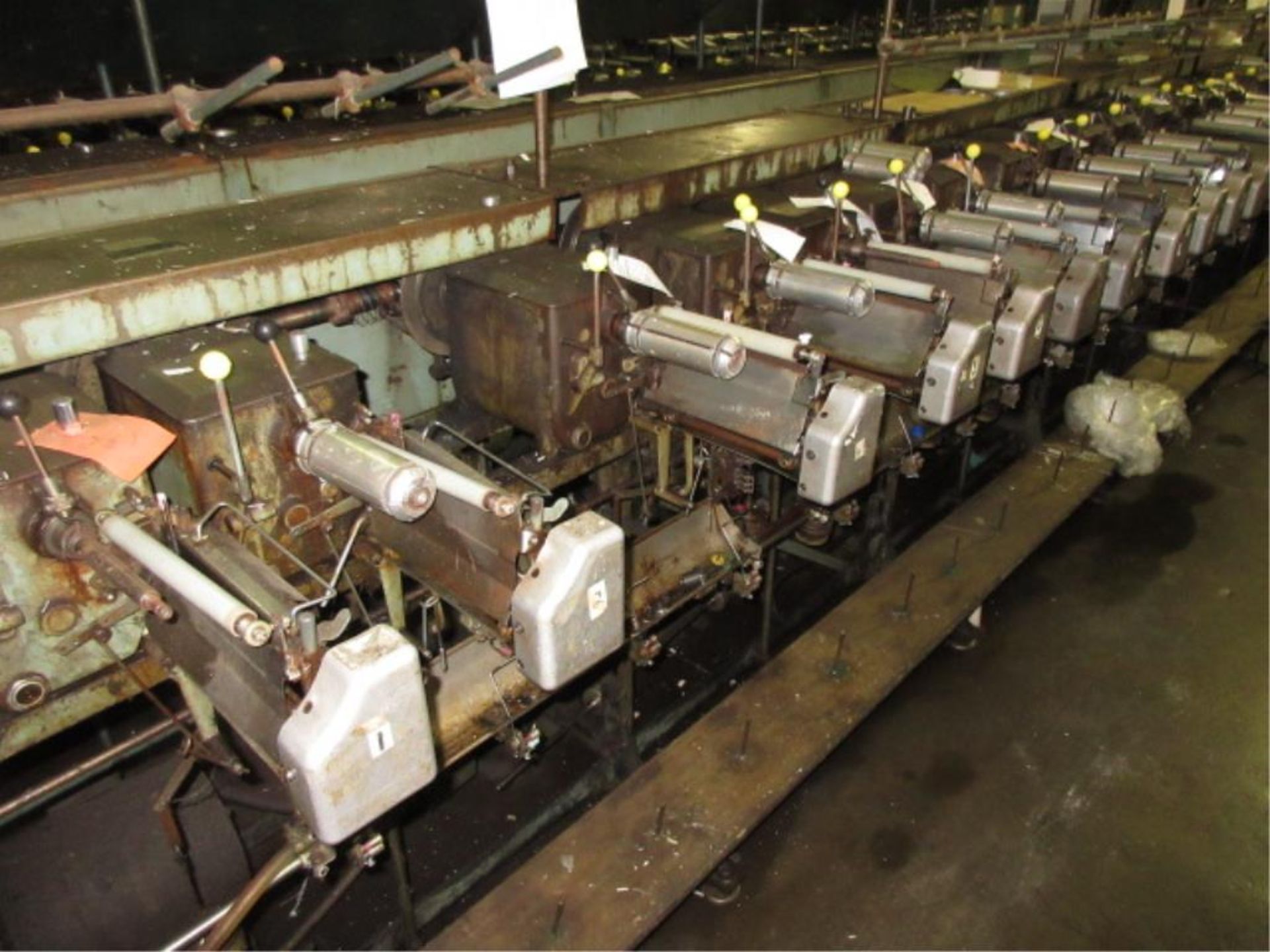 Schweiter Precision Winder, 32 position, said to be in running condition. SN# 1542/69. HIT# 2179281. - Image 3 of 5