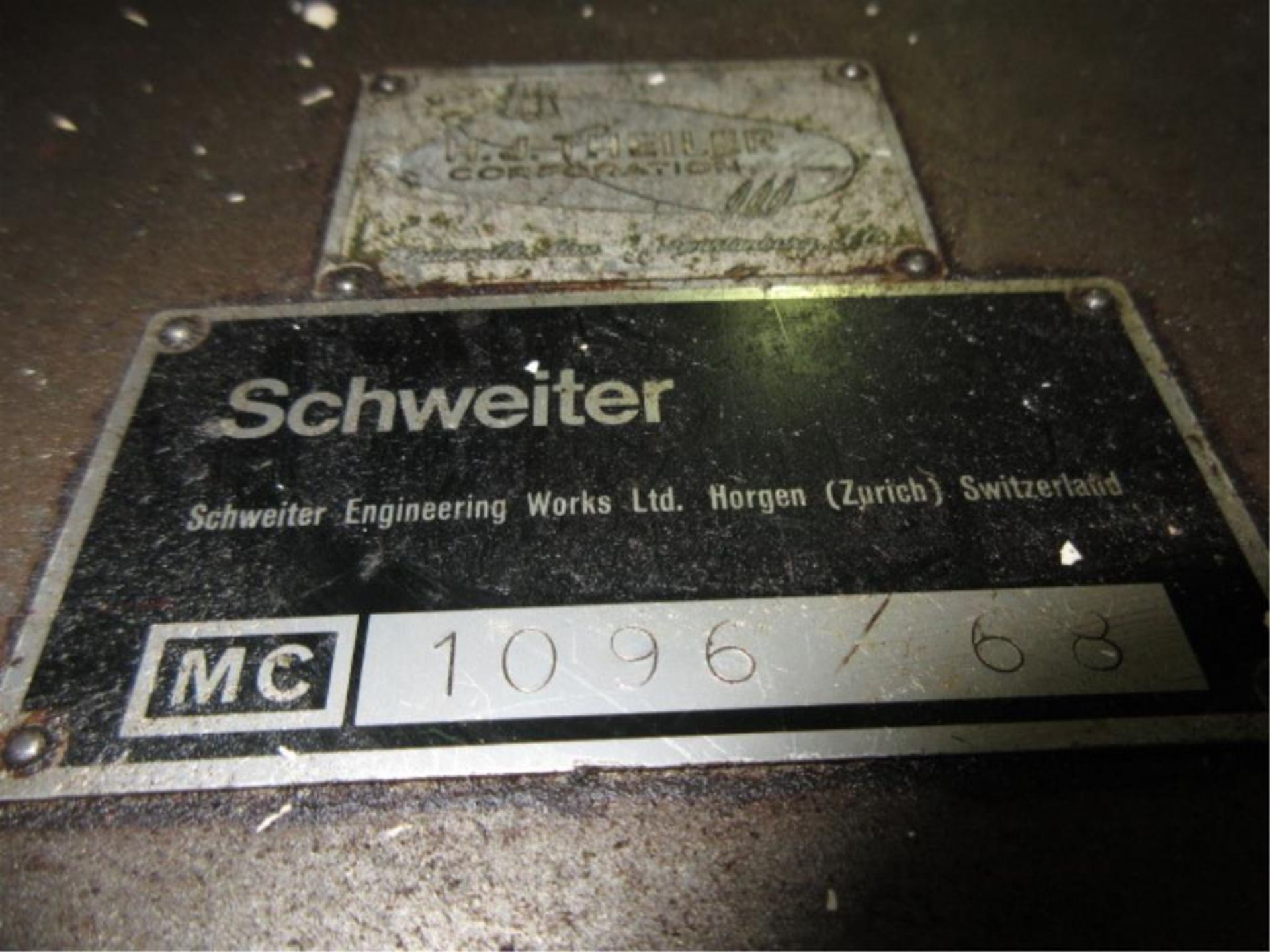 Schweiter Precision Winder, 32 position, said to be in running condition. SN# 1542/69. HIT# 2179281. - Image 5 of 5