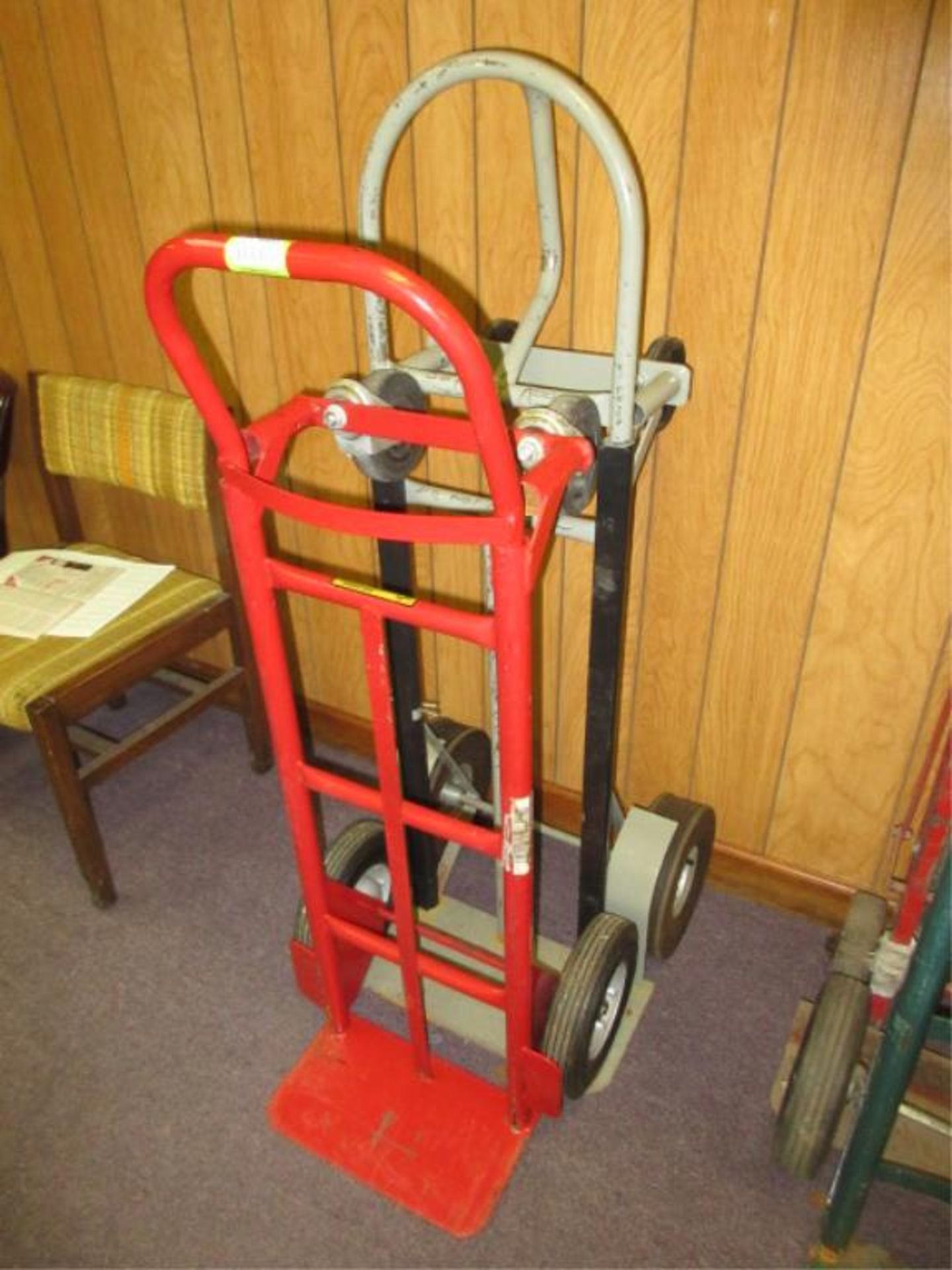 Lot of (2) 4-Wheel Hand Trucks. HIT# 2179453. conf. room. Asset Located at 10 Valley St, Pulaski, - Image 2 of 2