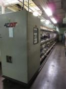 ICBT DTAR 2X1 Down Twister, (1994), 120 spindles & 60 take ups, parts machine, not running, 480 VAC,